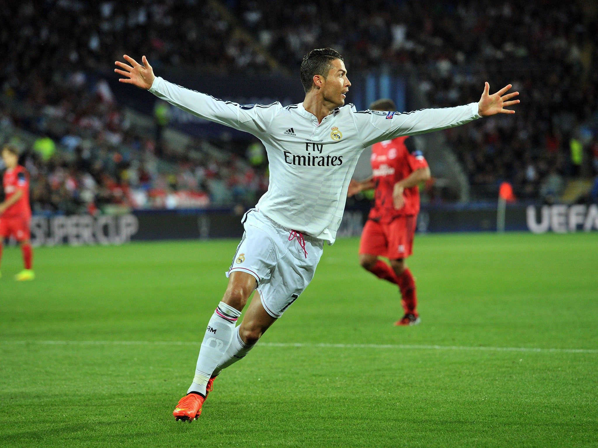Cristiano Ronaldo esulta Real Madrid, CR7, 2048x1536 Hi-Res, Laptop