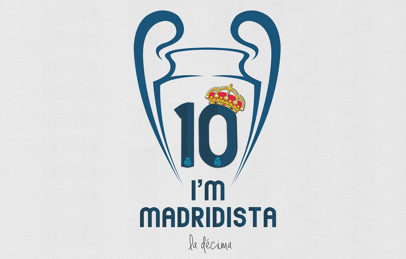 Logo Real Madrid La Decima, 1332x850 HD, Desktop