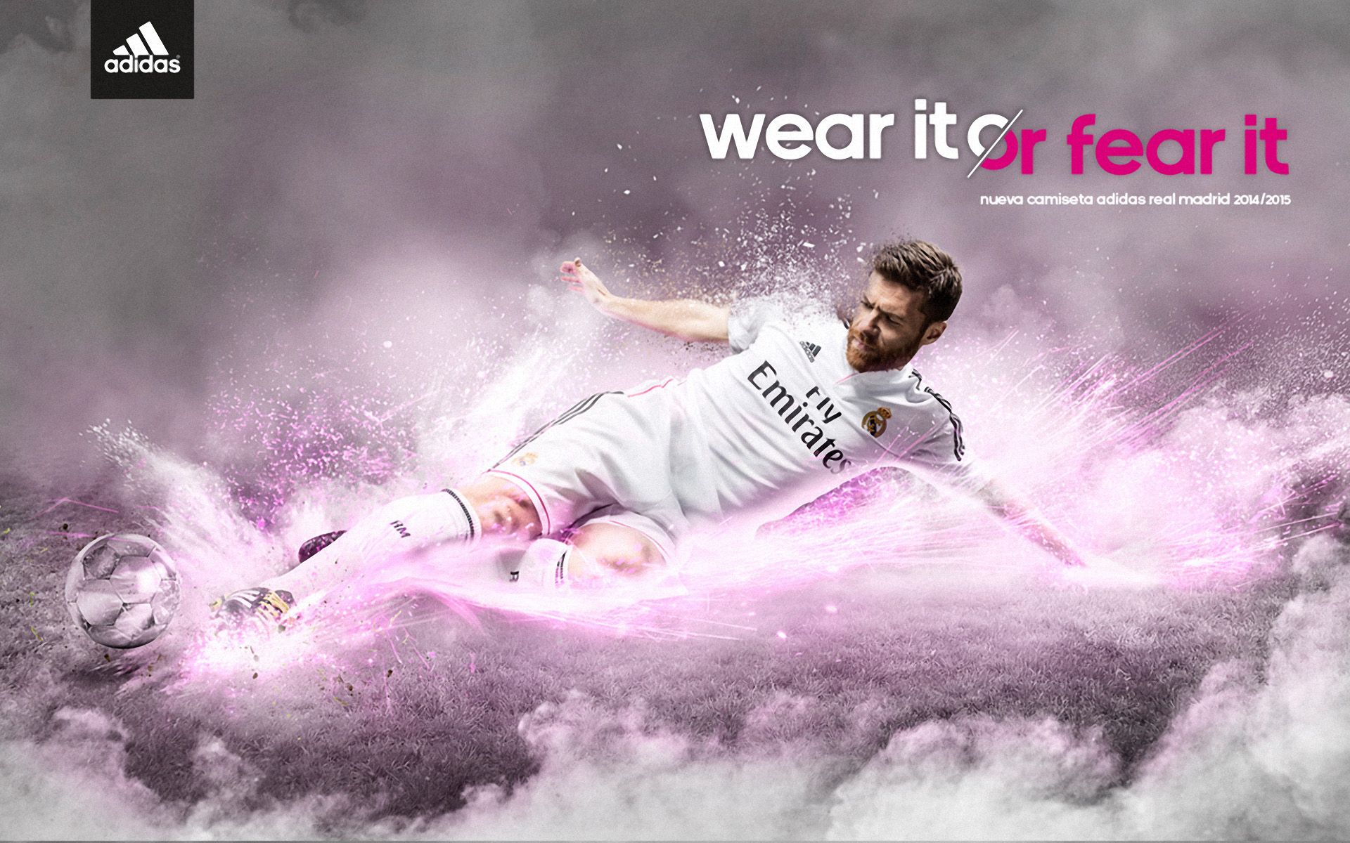 Real Madrid Adidas pubblicità calciatore, calcio, 1920x1200 Full HD+, Desktop
