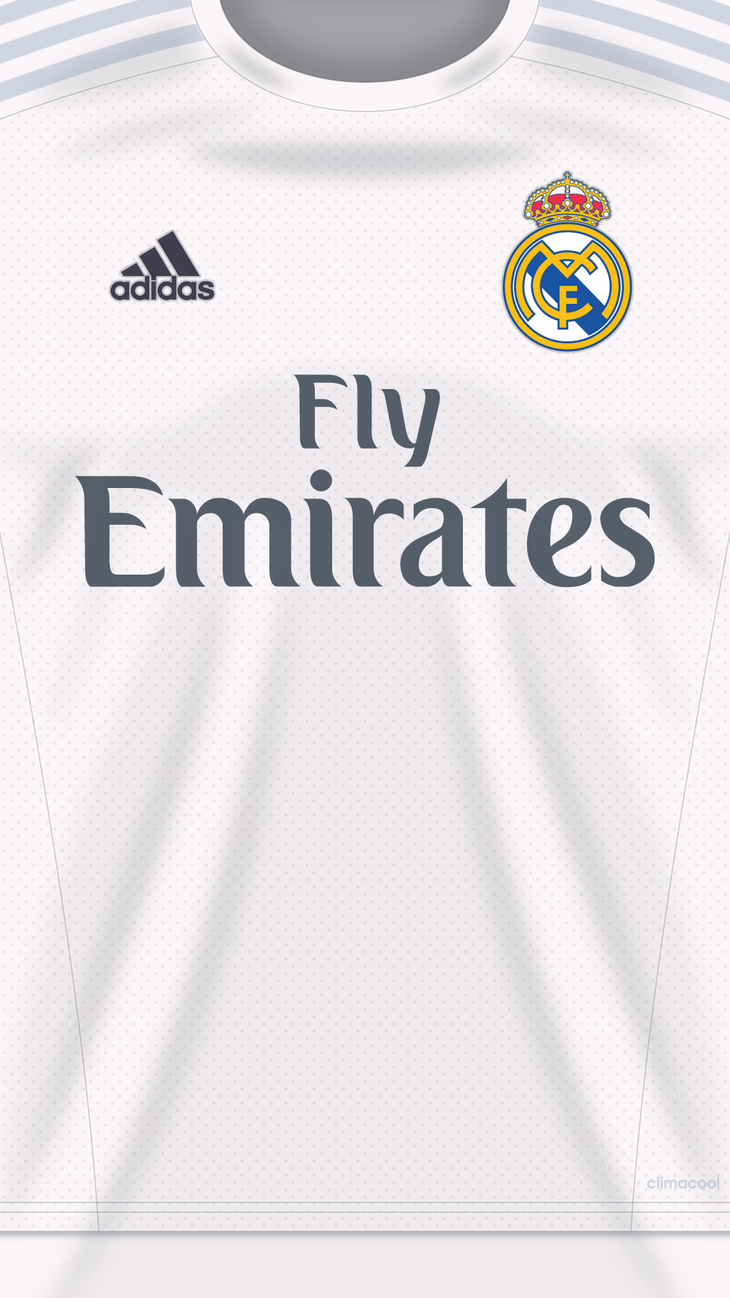 Maglia Real Madrid bianca, 1055x1875 Full HD Verticale, iPhone