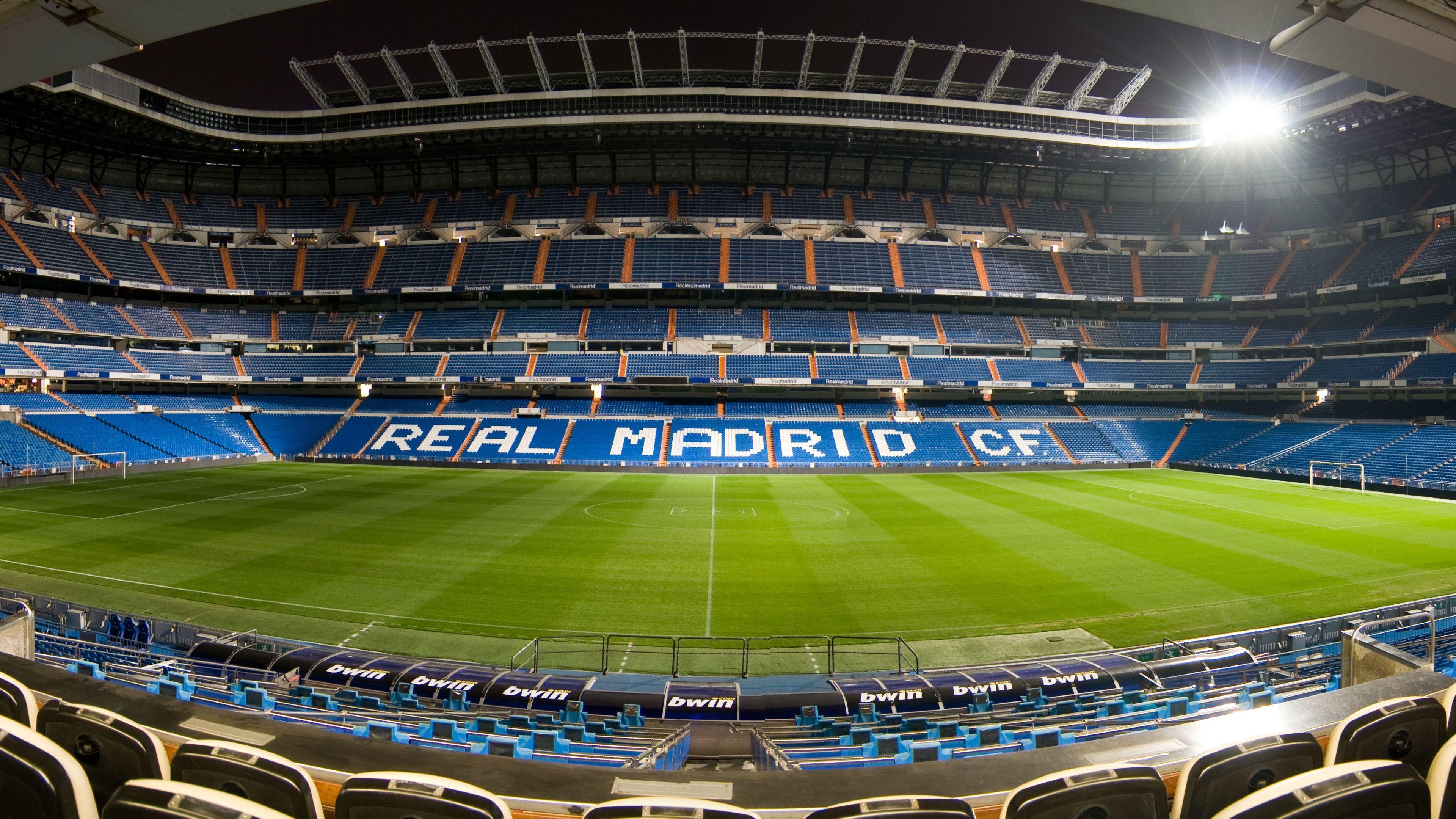 Stadio Santiago Bernabéu Real Madrid, 3840x2160 4K Ultra HD, Monitor 4K