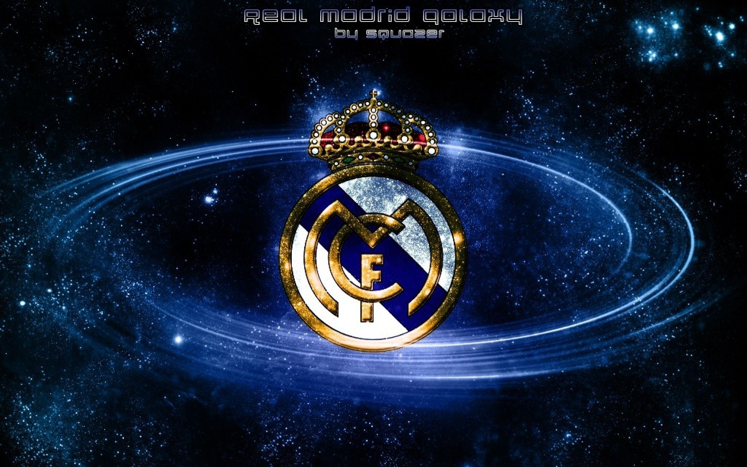 Logo Real Madrid galassia, 2560x1600 WQXGA, PC