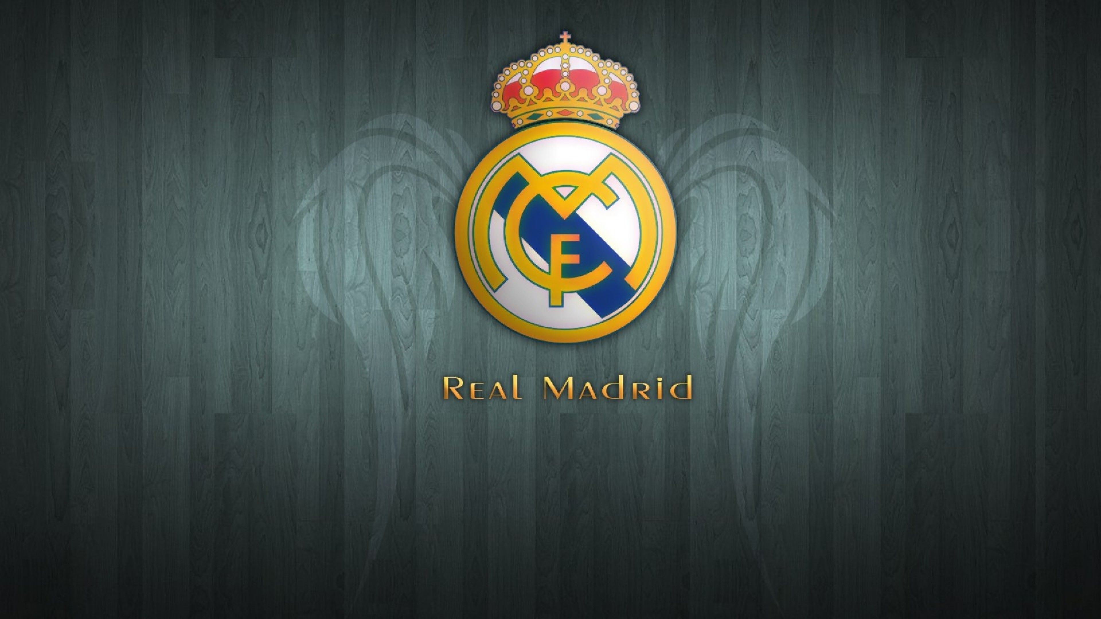 Logo Real Madrid stemma, 3840x2160 4K, Desktop 4K