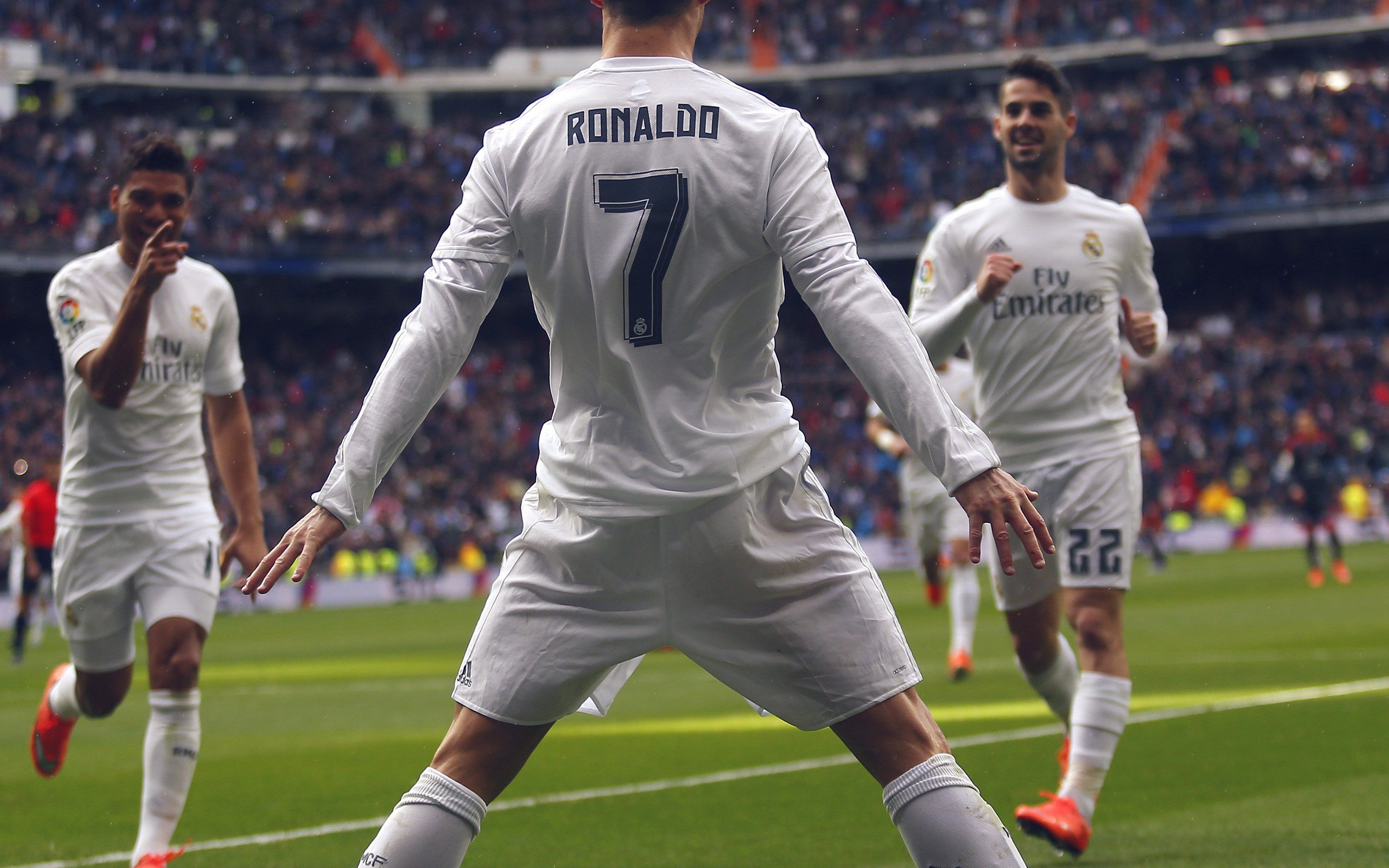 Ronaldo maglia numero 7 Real Madrid, 3840x2400 4K Ultra HD, Smart TV 4K