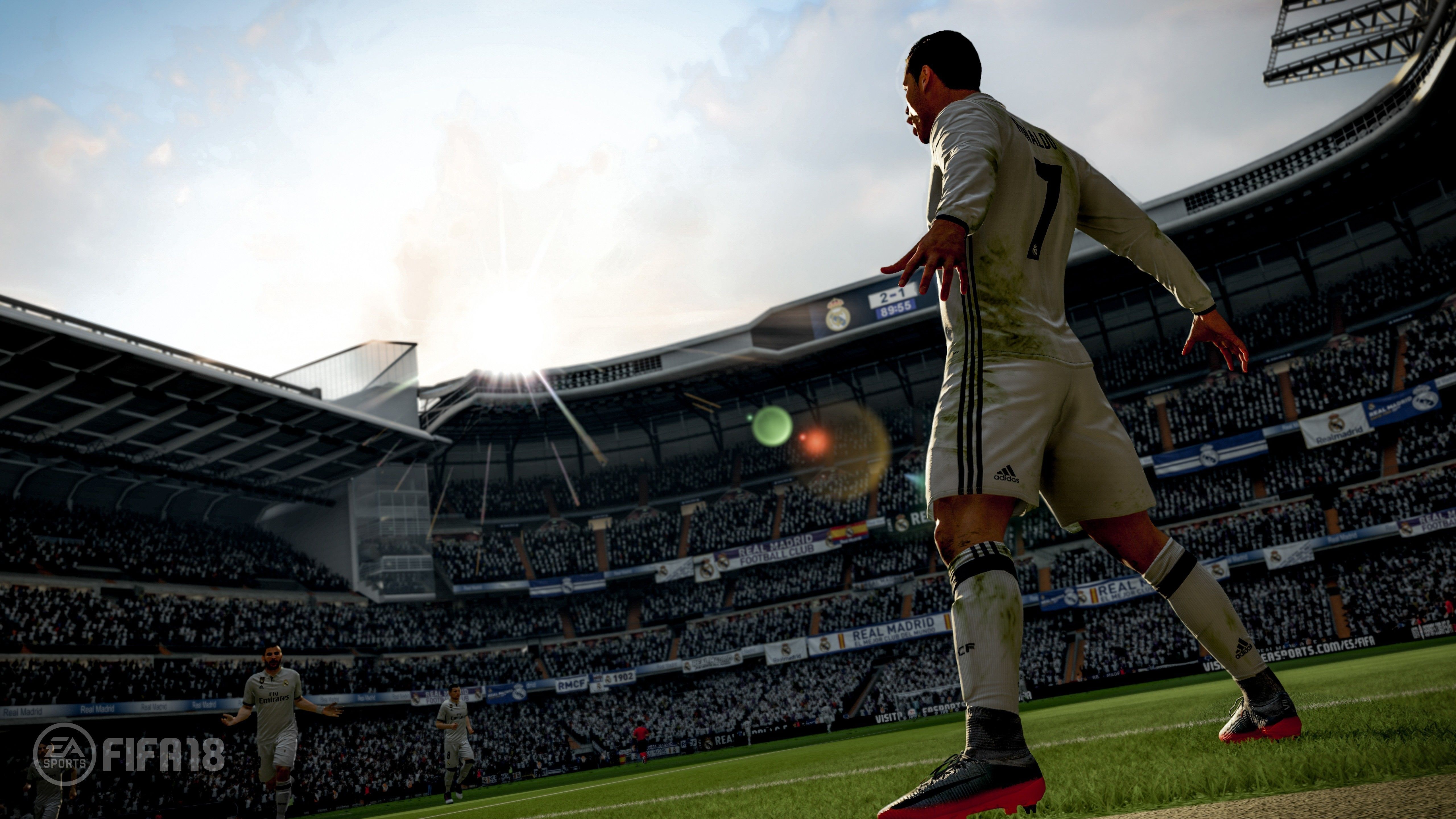 Calciatore Real Madrid stadio FIFA, 5120x2880 4K Ultra HD, Monitor 4K