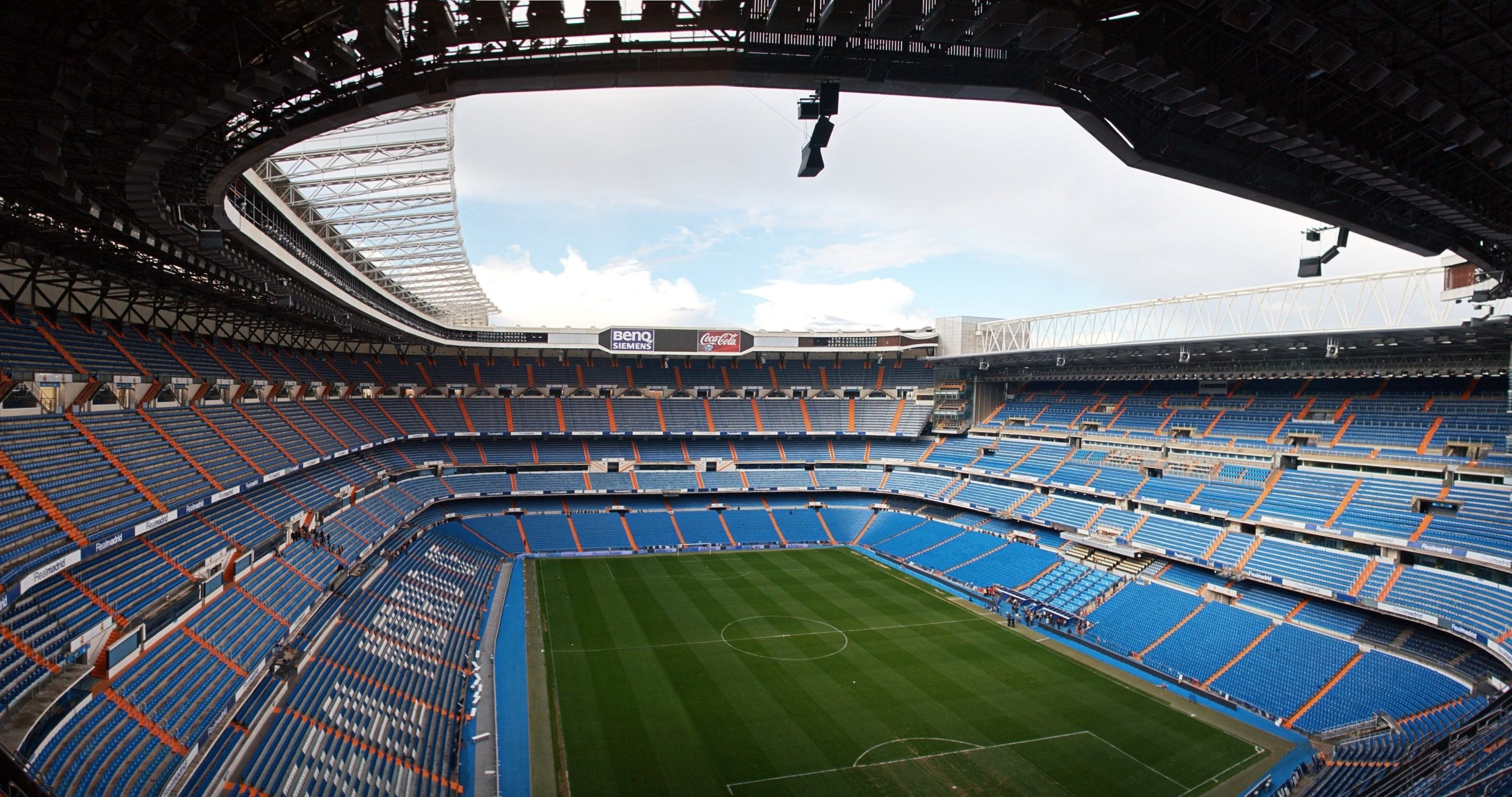 Stadio Santiago Bernabeu Real Madrid, 4096x2160 4K Ultra HD, Monitor 4K