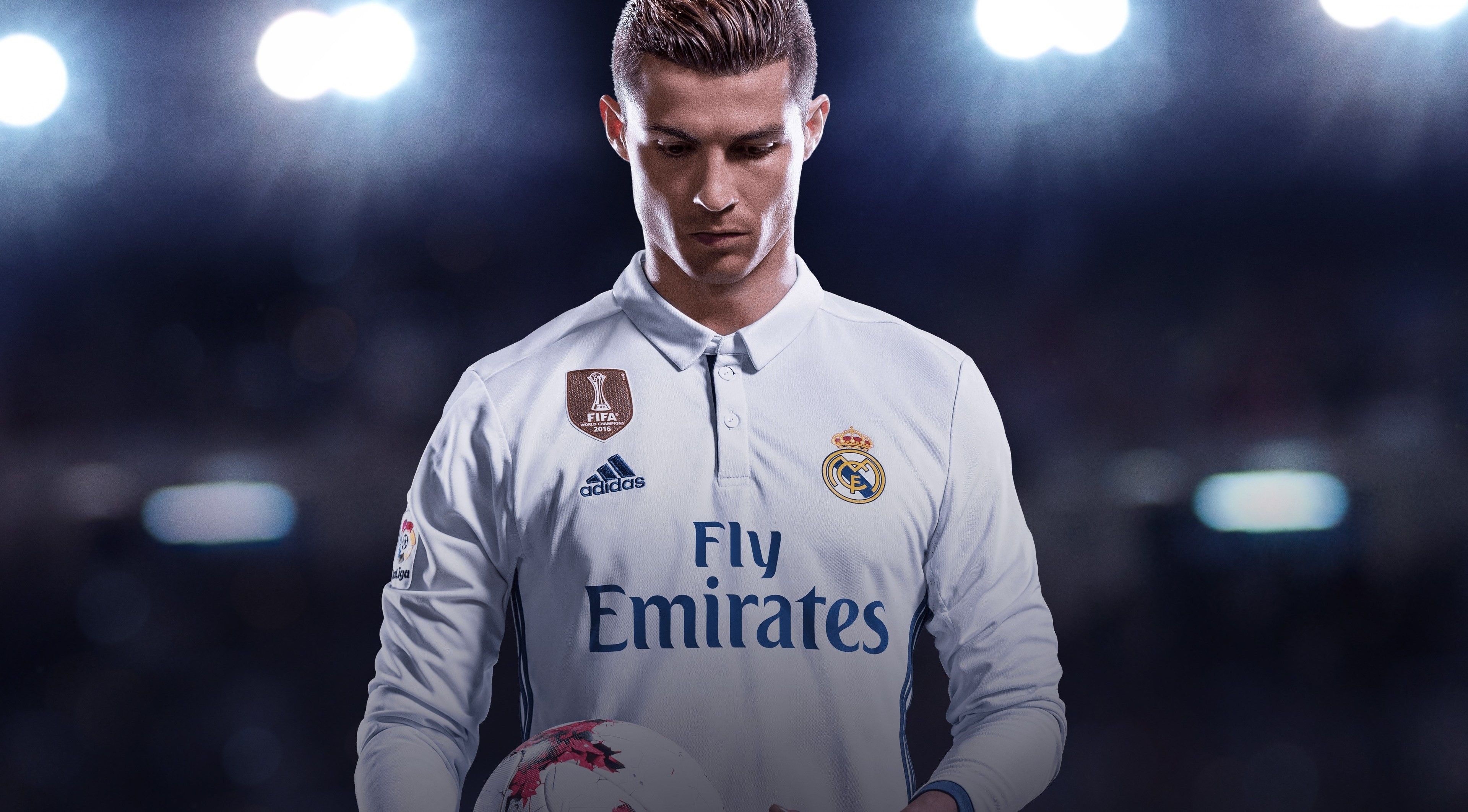 Cristiano Ronaldo maglia Real Madrid, 3840x2124 UHD, Monitor 4K
