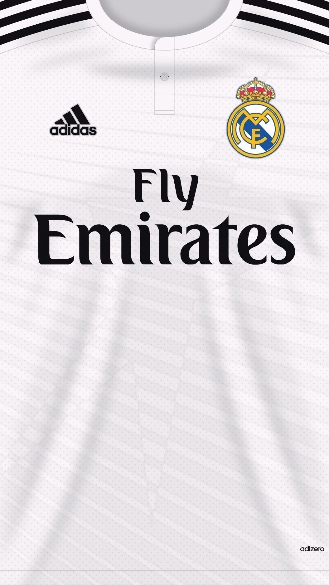 Maglia Real Madrid Fly Emirates, 1055x1875 Verticale, Telefono
