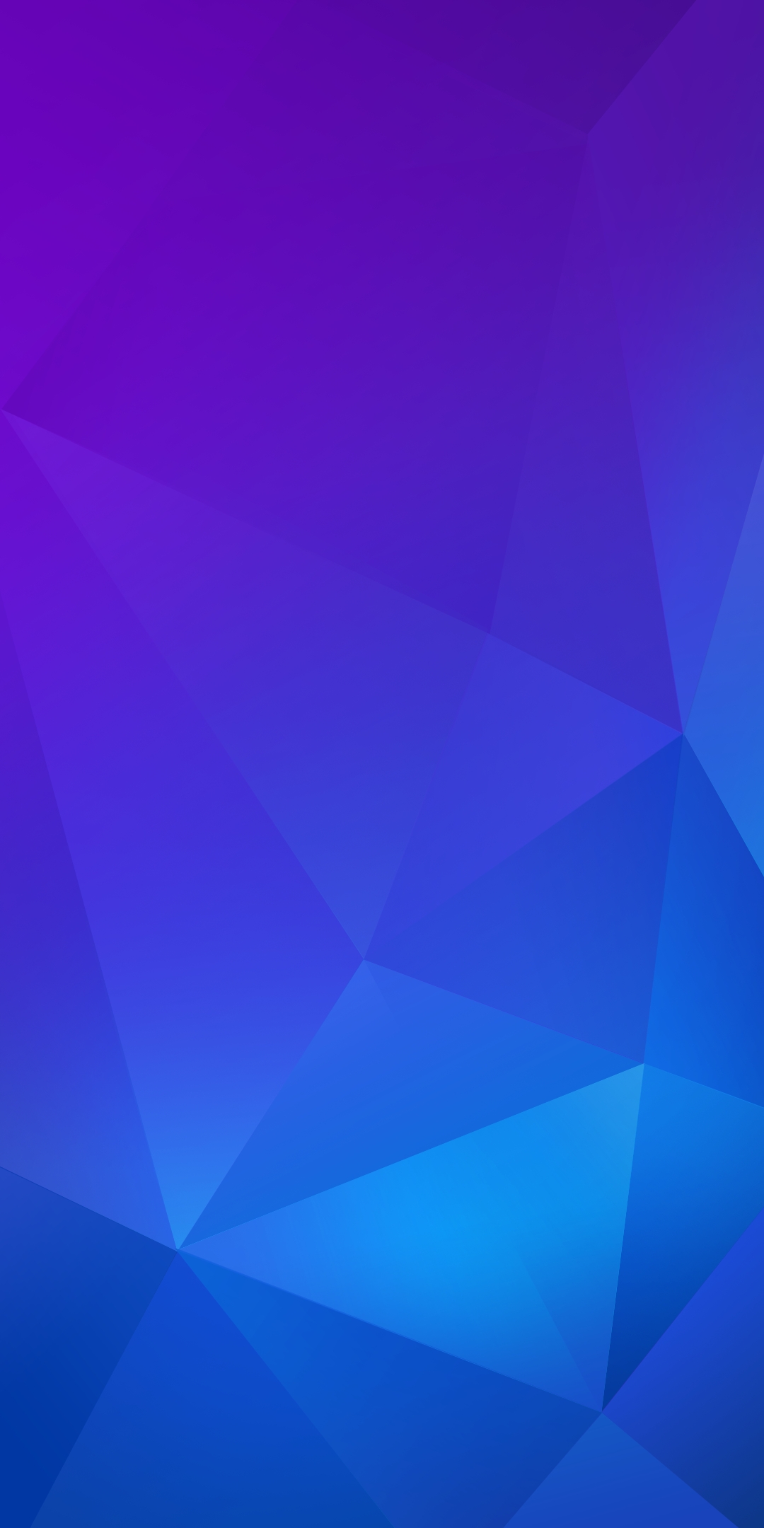 Sfondo geometrico astratto blu viola, 1080x2160 Verticale, Mobile