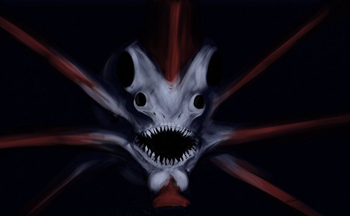 Reaper Leviathan Subnautica scuro, 1137x703 HD, iMac