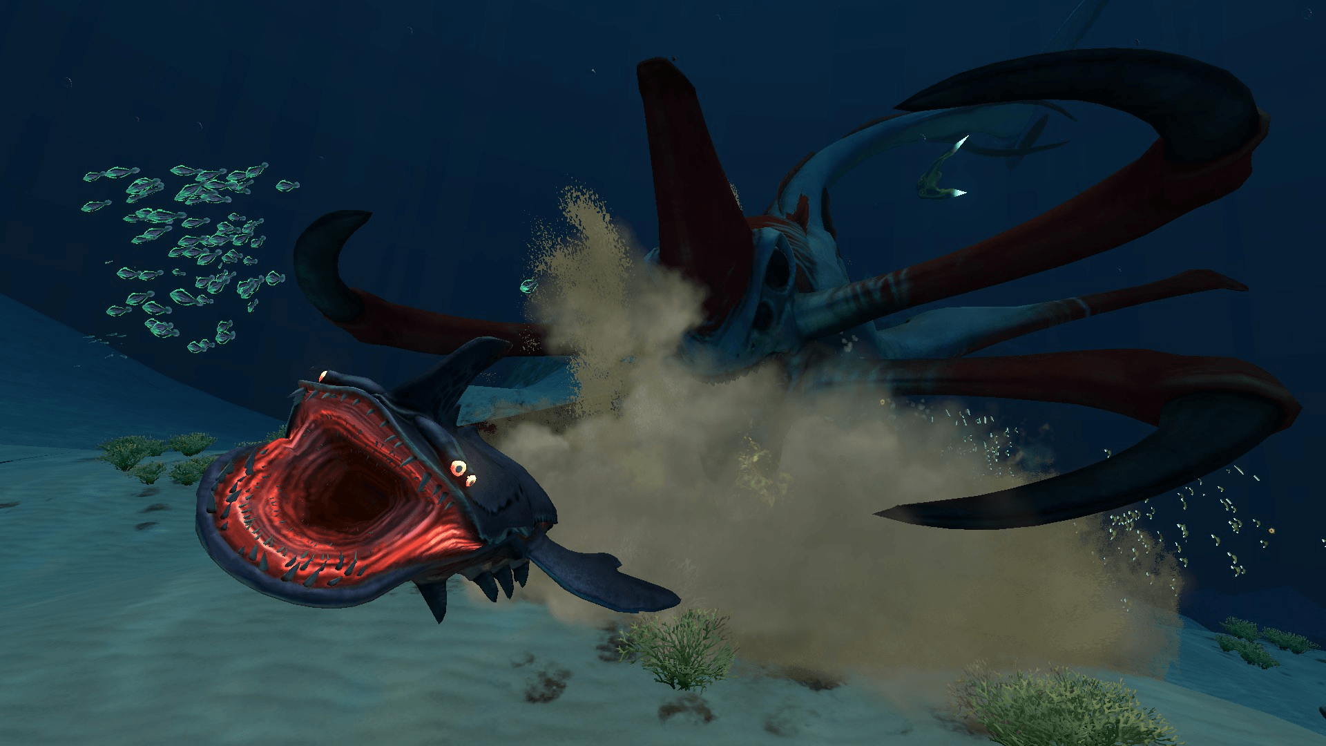 Reaper Leviathan Subnautica sottomarino, 1920x1080 Full HD 1080p, Desktop