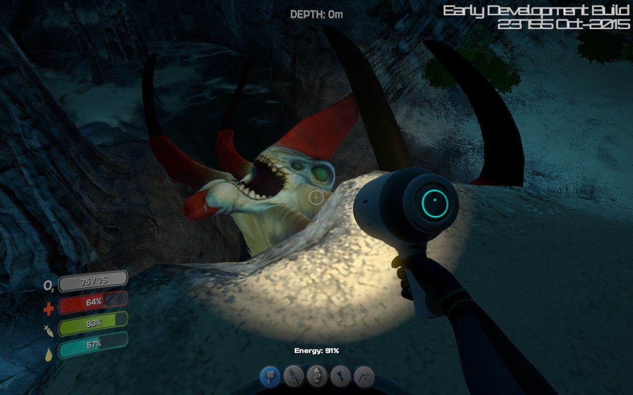 Reaper Leviathan Subnautica sottomarino, 1920x1080 1080p, Desktop