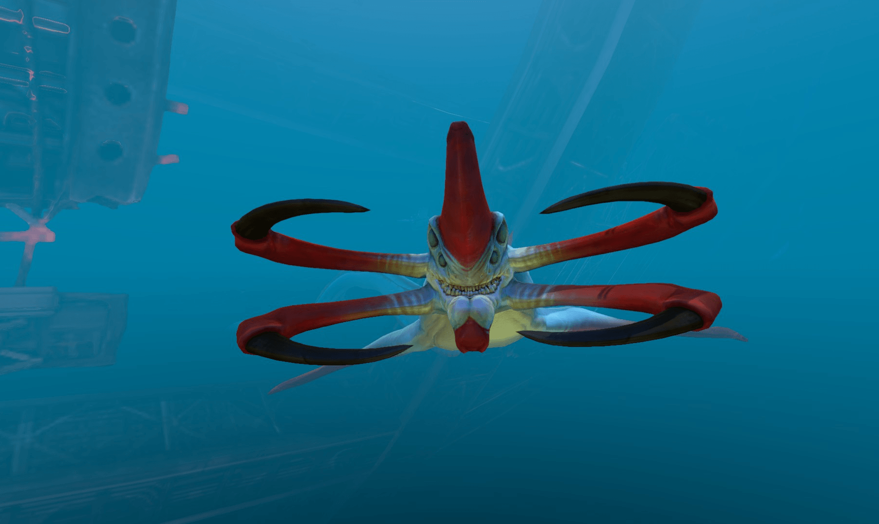 Reaper Leviathan Subnautica oceano scuro, 1920x1080 1080p, Desktop