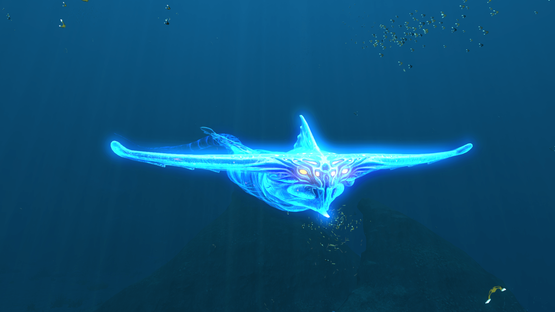 Reaper Leviathan Subnautica sottomarino, 1280x720 720p, PC