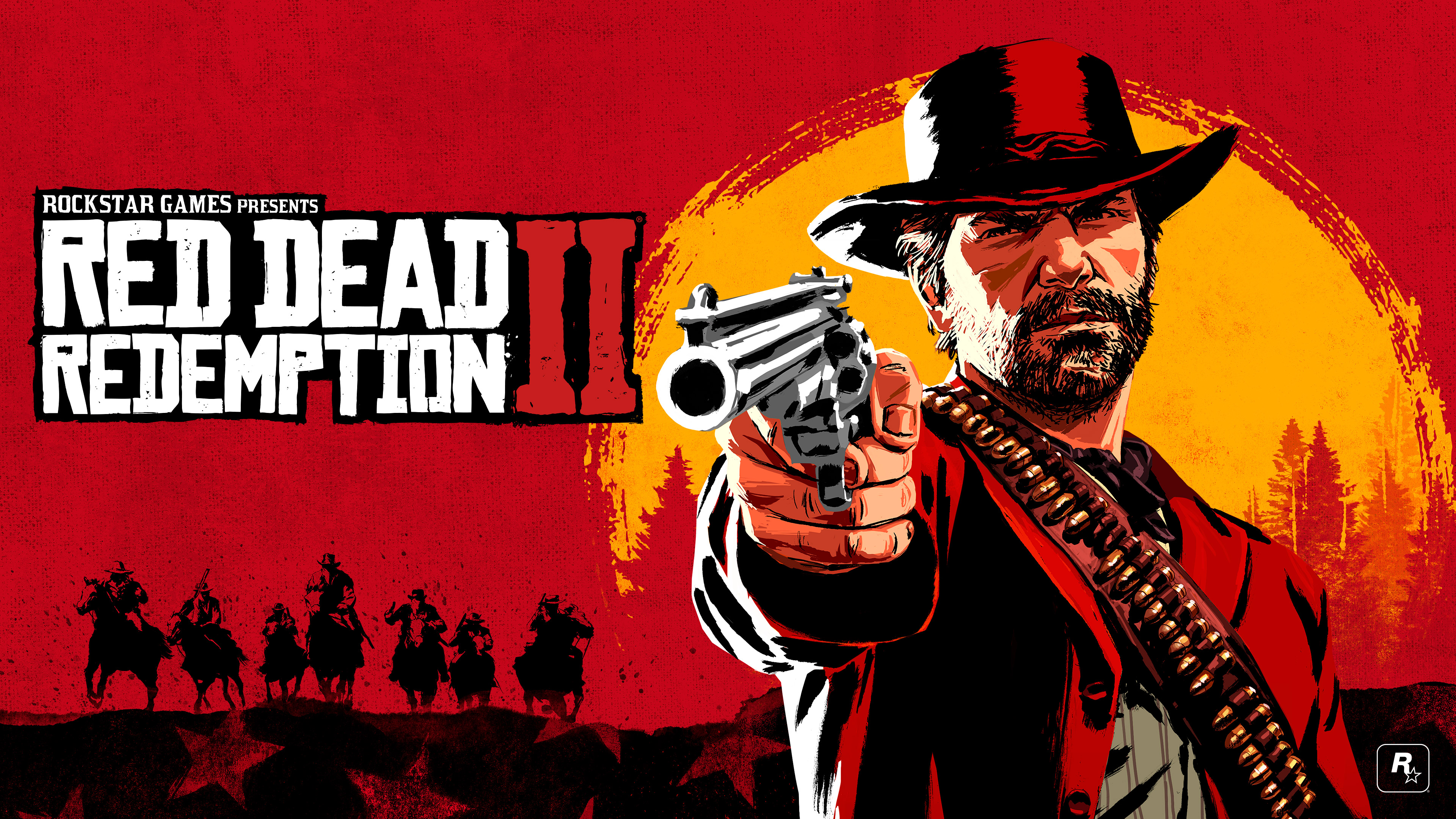Red Dead Redemption 2 poster, 3840x2160 4K, Desktop 4K