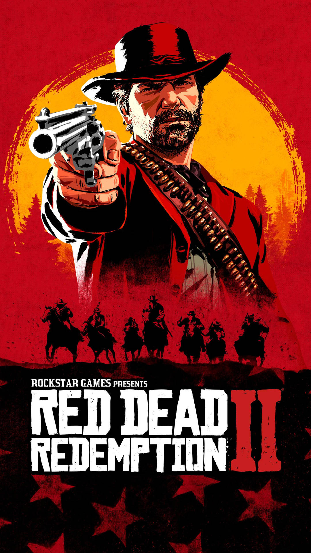Red Dead Redemption 2 poster, 1080x1920 Full HD Verticale, Samsung Galaxy