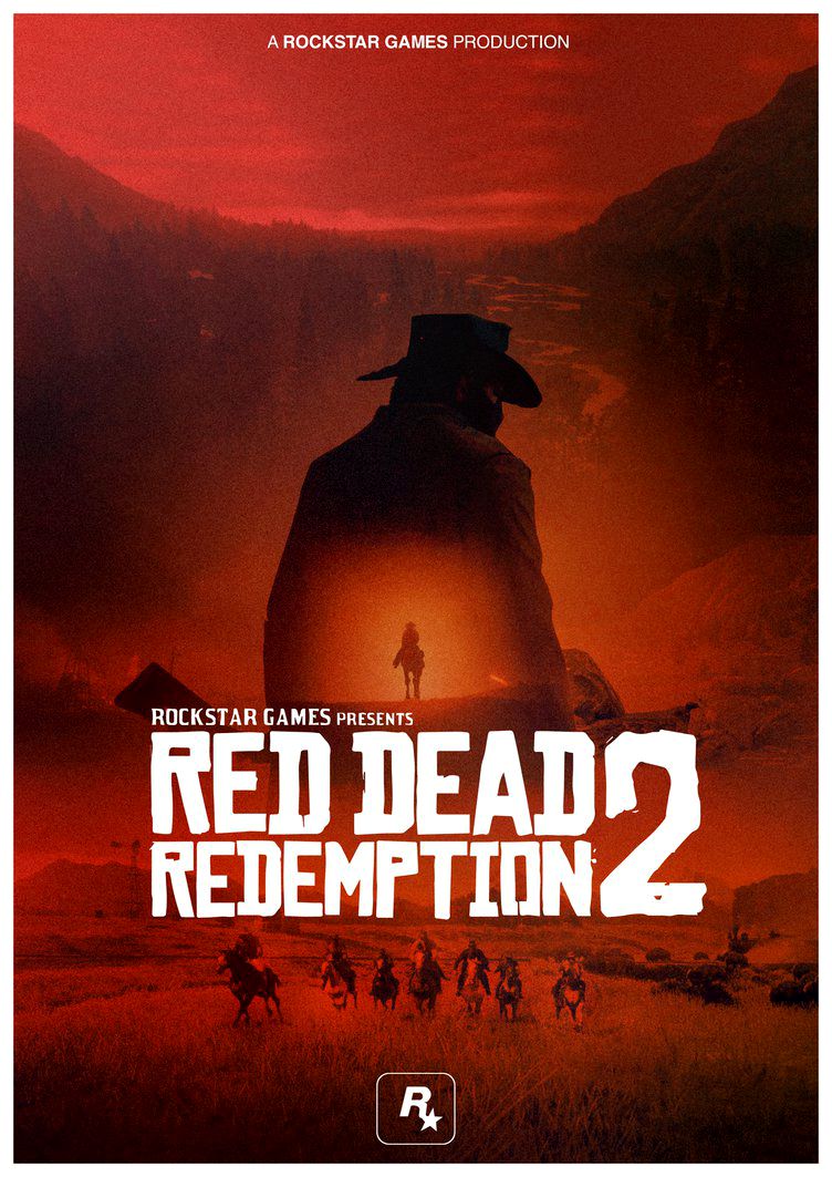 Red Dead Redemption 2 poster, 752x1063 Full HD Verticale, iPhone