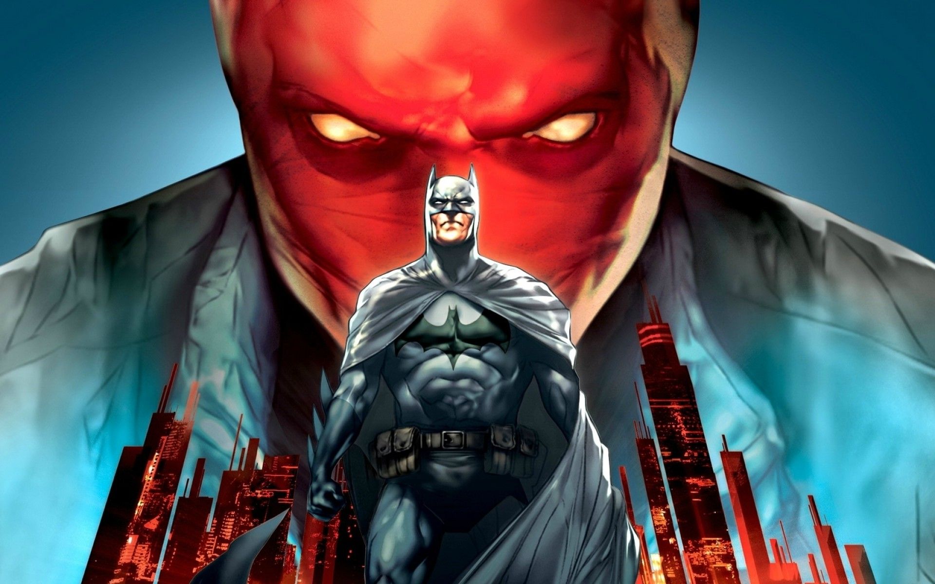 Red Hood e Batman, Gotham, 1920x1200 Full HD+ WUXGA, Desktop