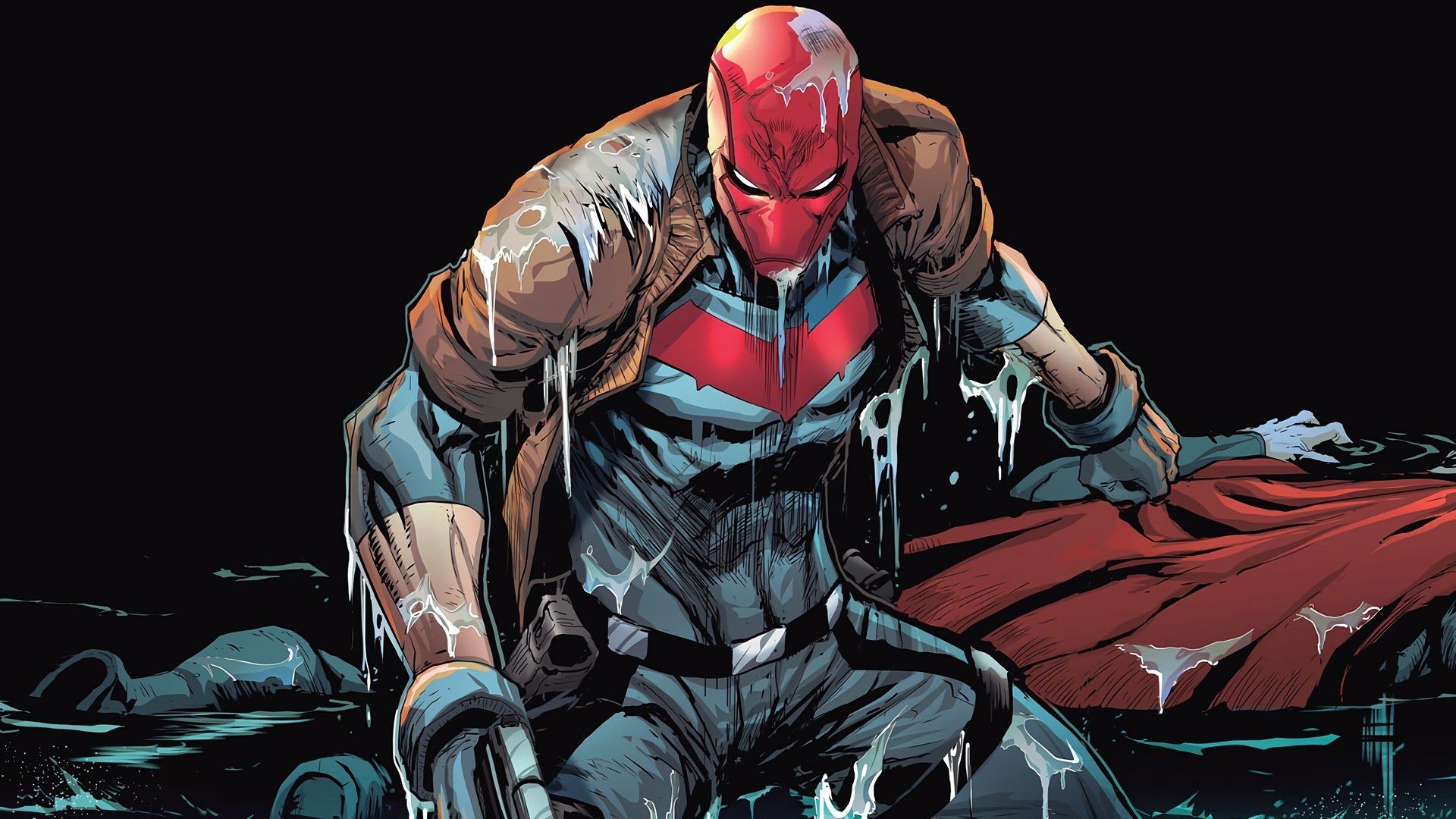 Red Hood DC Comics, Jason Todd, 1920x1080 Full HD, Desktop