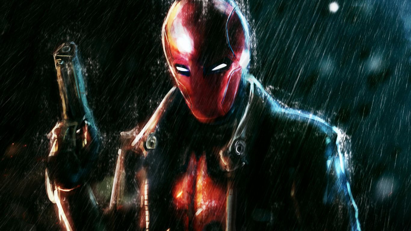 Red Hood DC Comics, 1366x768 HD, PC Desktop
