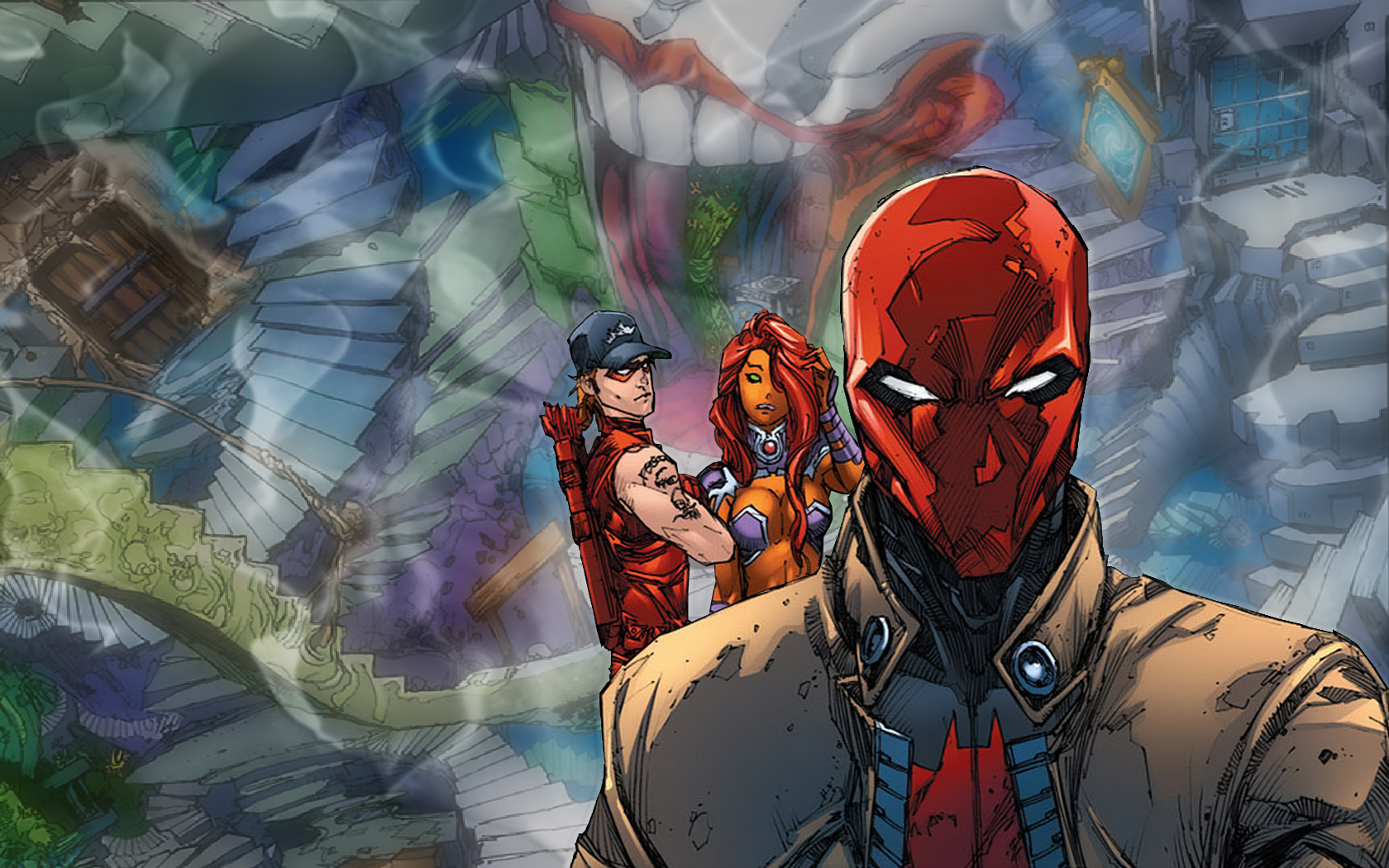 Red Hood e Bizarro, DC Comics, 1332x850 HD, Desktop