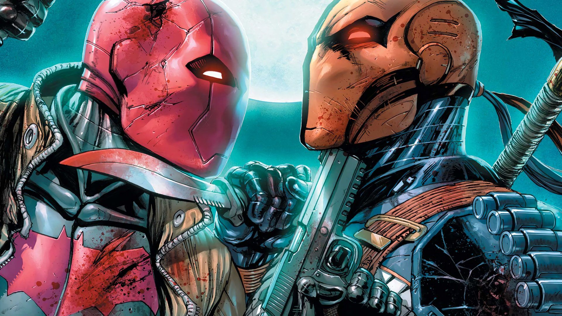 Red Hood e Deathstroke DC, 1920x1080 1080p, Desktop