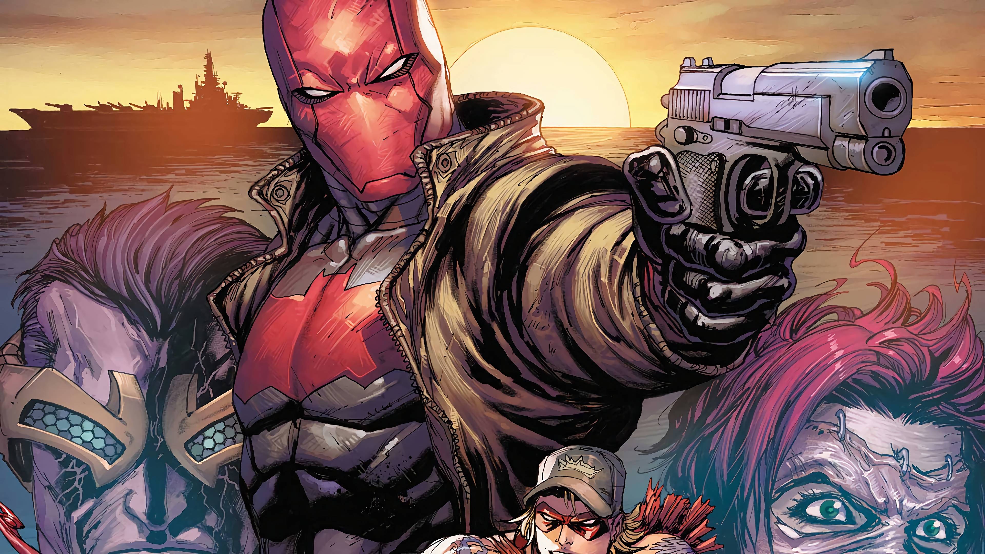 Red Hood DC Comics, 3840x2160 4K, Desktop 4K