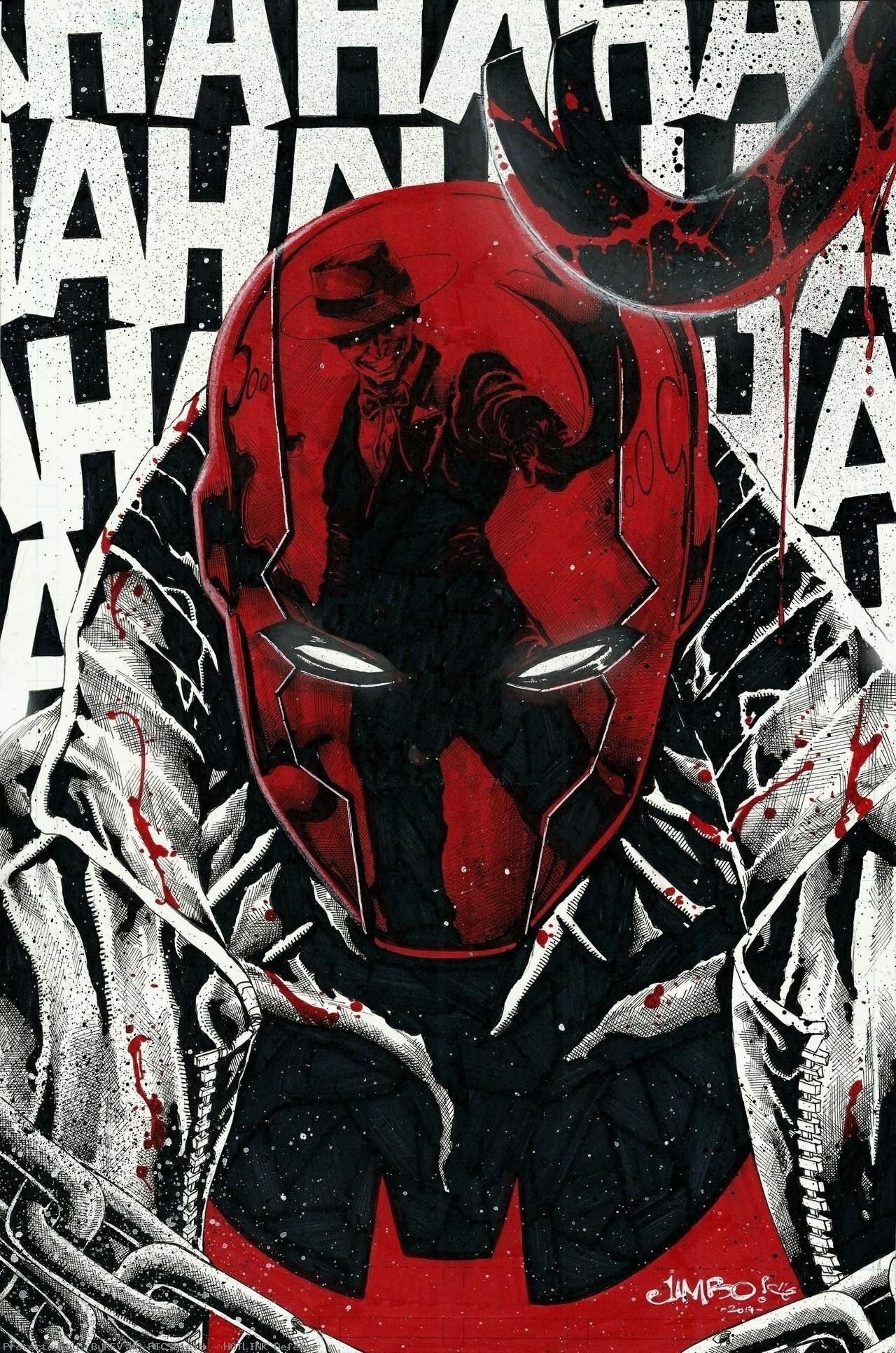 Red Hood maschera DC Comics, 1280x1933 Verticale, Telefono