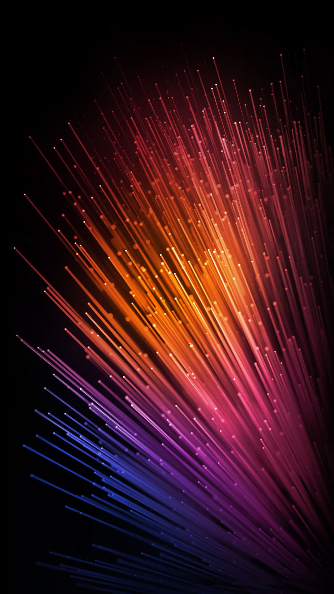 Onde astratte blu e arancioni, 2750x5500 Full HD Verticale, Xiaomi