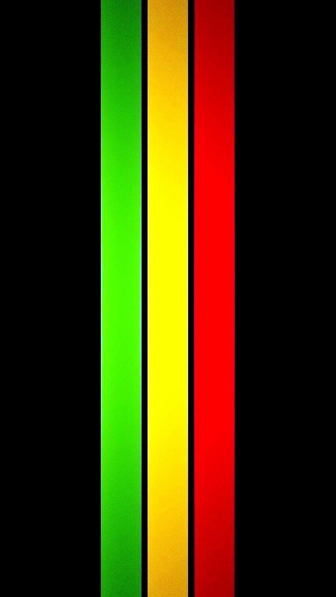 Strisce verticali verde giallo rosso, 1080x1920 Full HD Verticale, Smartphone