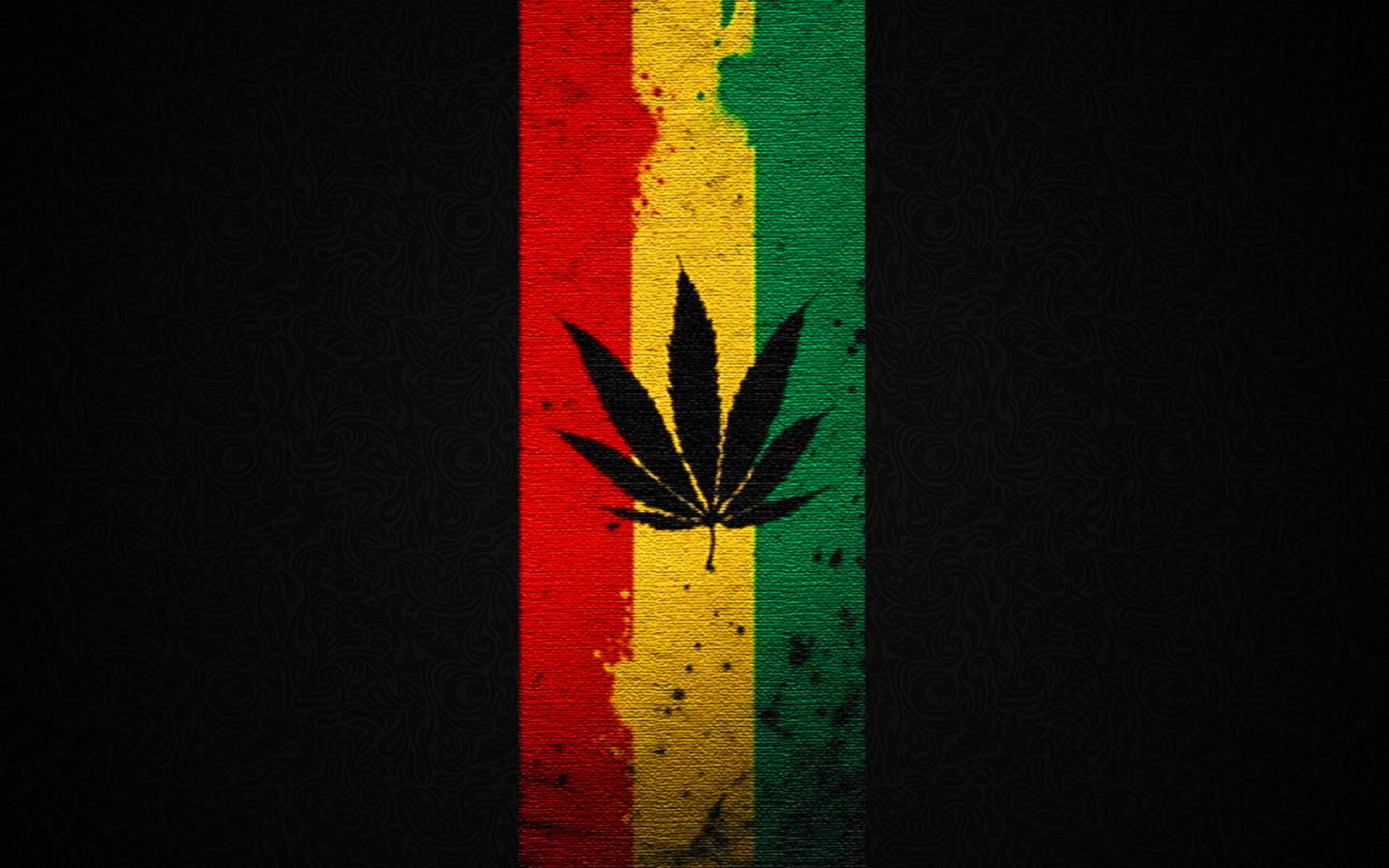 Foglia cannabis colori rasta, 1920x1200 WUXGA, iMac