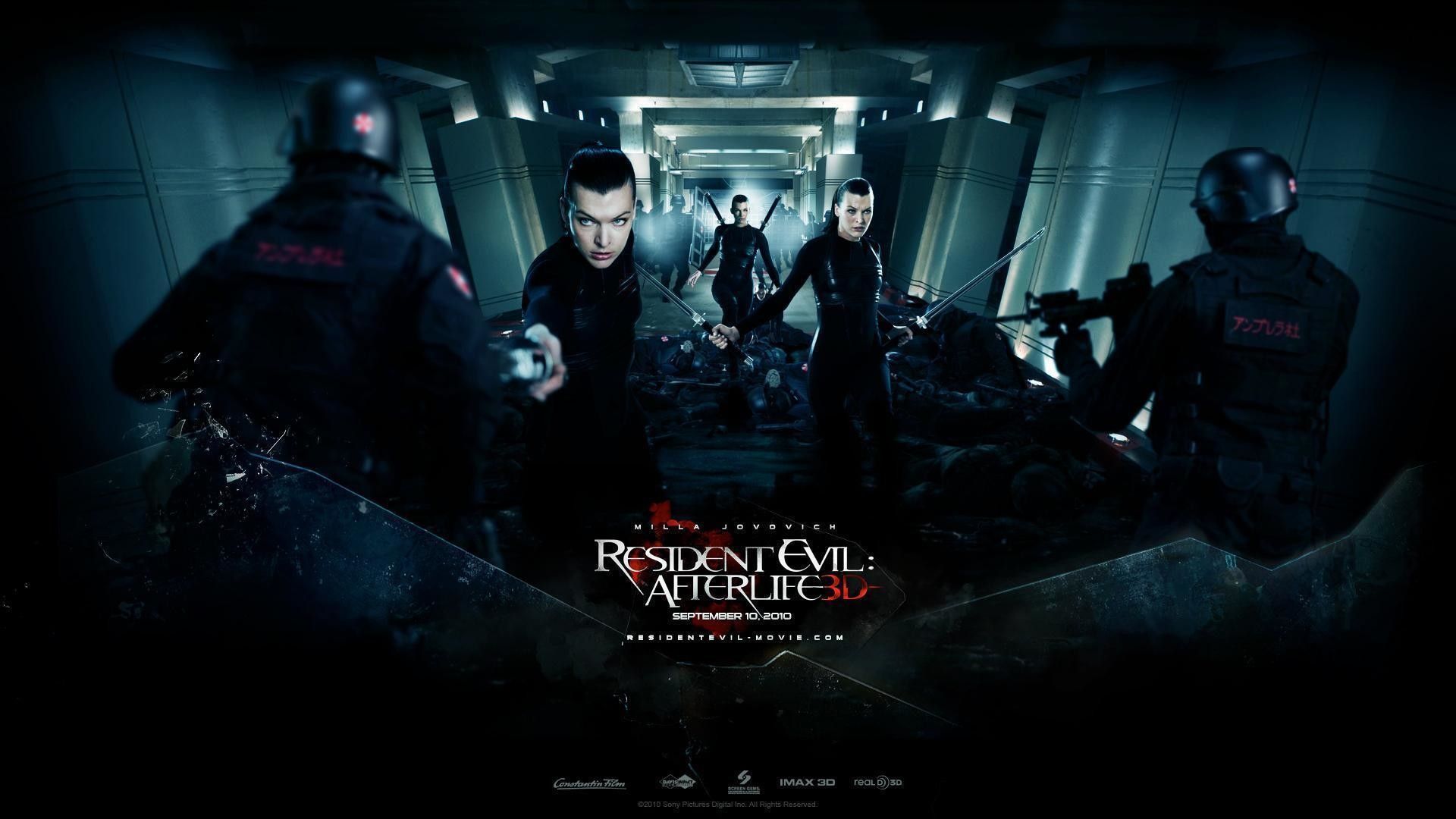 Resident Evil Afterlife poster film, 1920x1080 Full HD, Desktop
