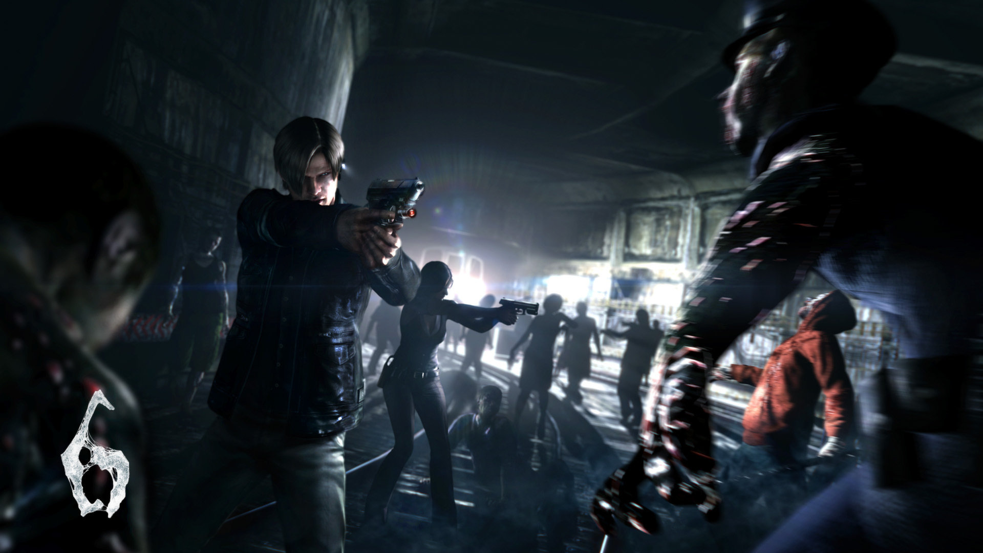 Resident Evil 6 personaggi armati, 1920x1080 Full HD 1080p, PC