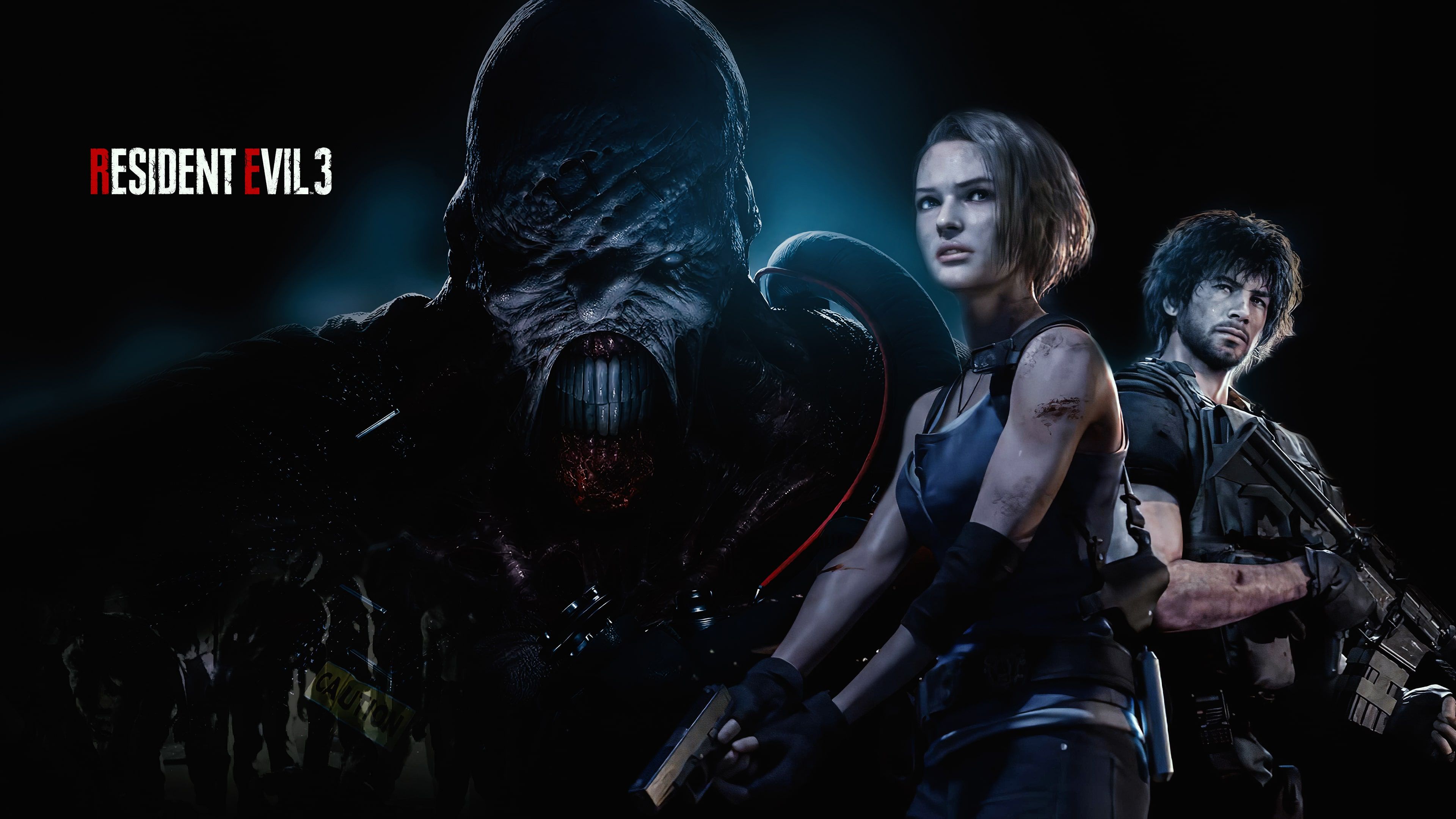 Resident Evil 3 personaggi, 3840x2160 4K, Monitor 4K