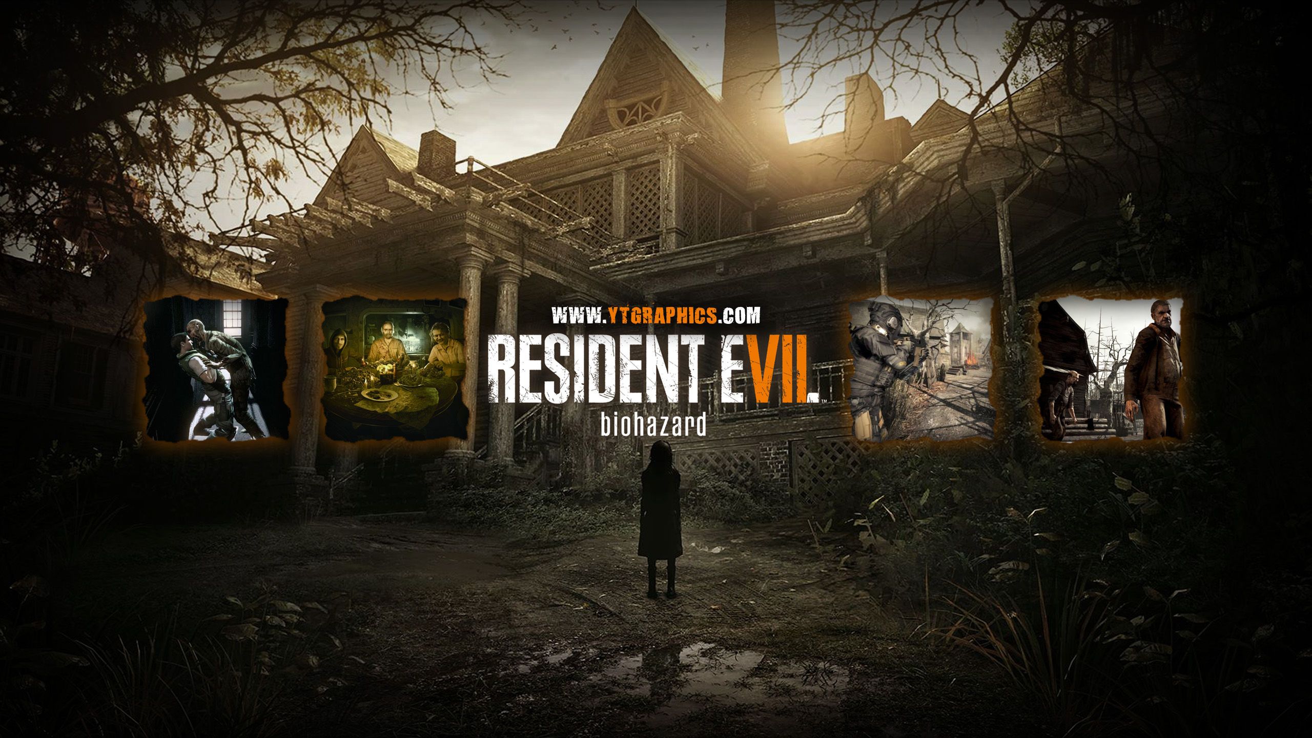 Resident Evil 7 Biohazard casa, 2560x1440 QHD, Laptop