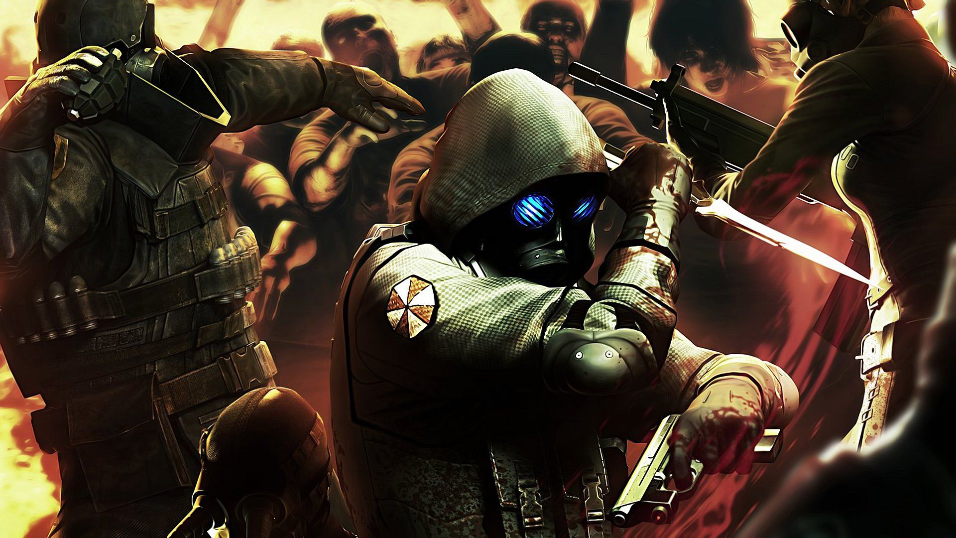 Resident Evil personaggio maschera, 1920x1080 Full HD 1080p, Desktop