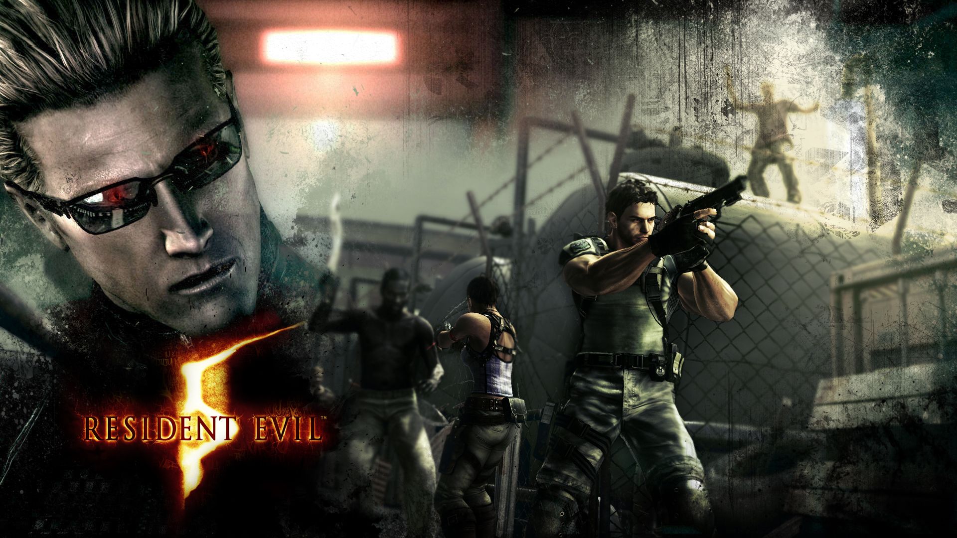 Resident Evil 5 personaggi armati, 1920x1080 1080p, PC Desktop