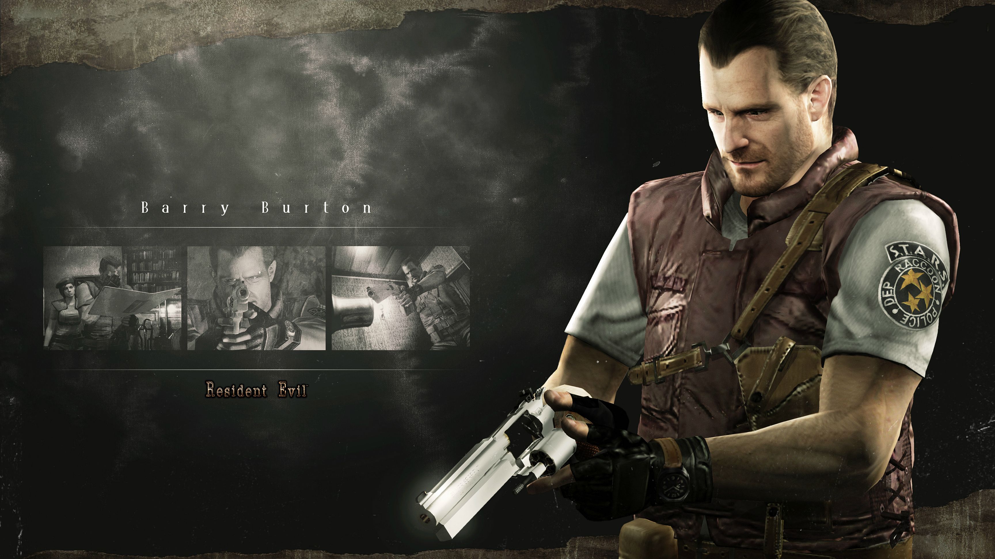 Chris Redfield Resident Evil, 3456x1944 WQXGA, Desktop