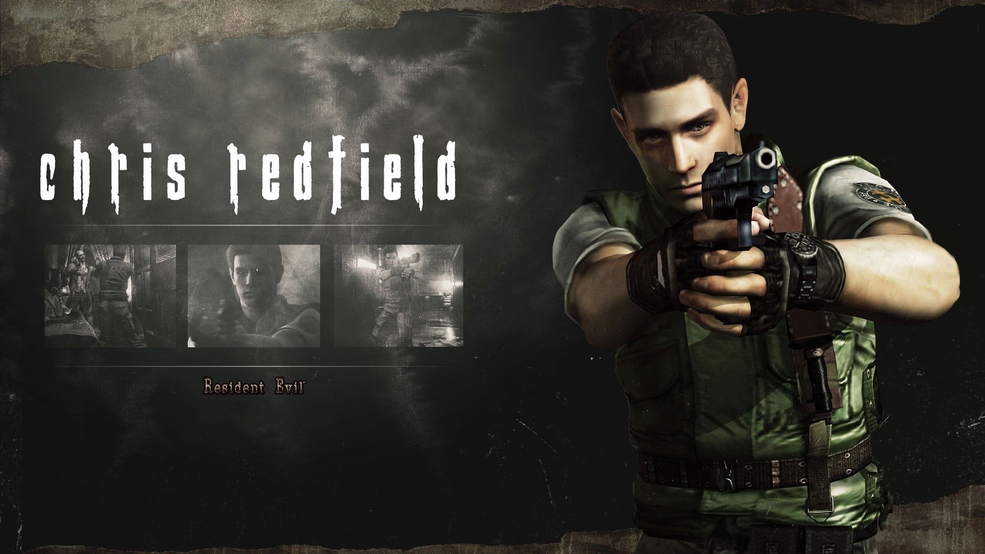 Chris Redfield, Resident Evil, 1920x1080 1080p, Laptop