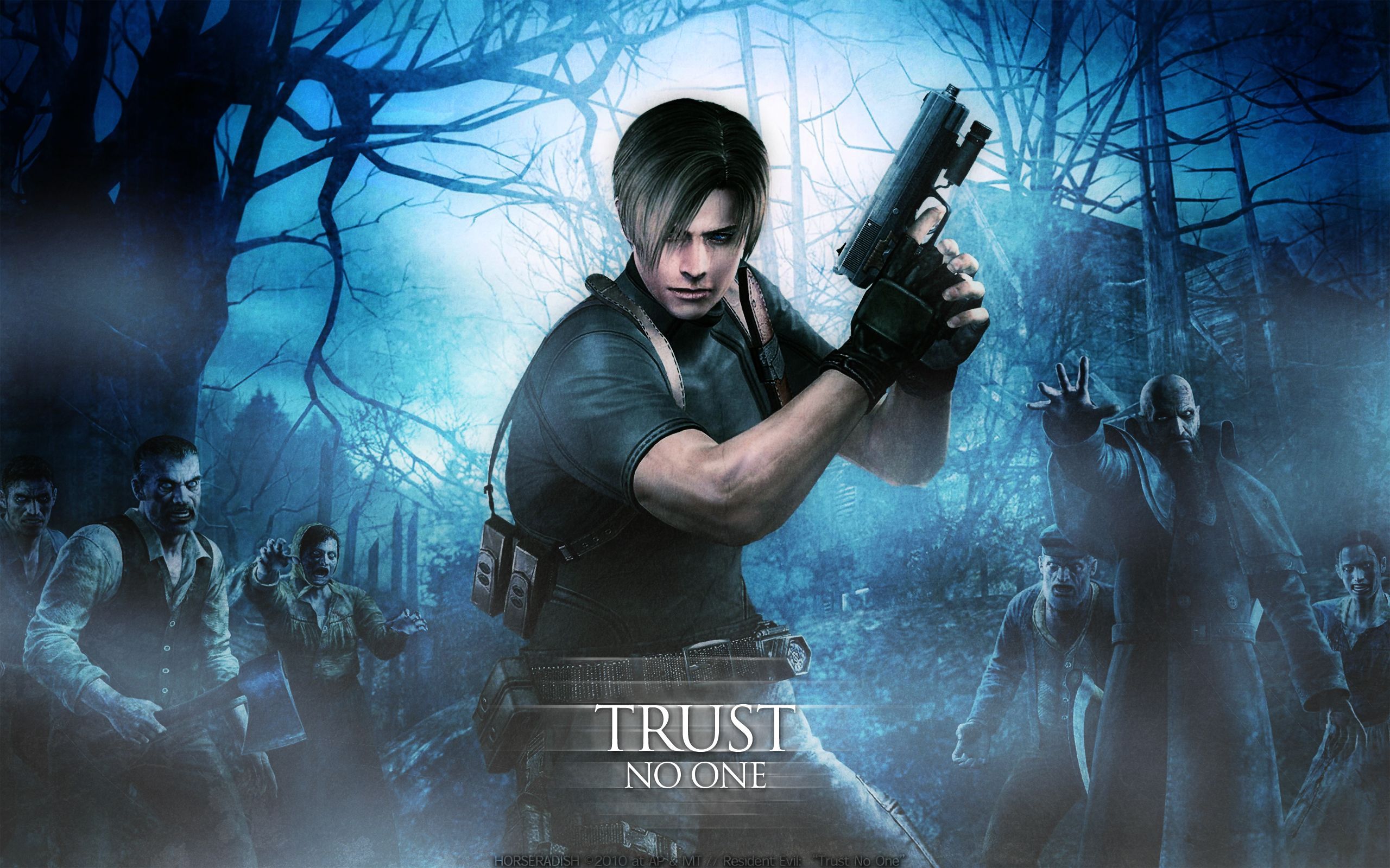 Leon Kennedy Resident Evil zombie, 2560x1600 2K+, MacBook Pro