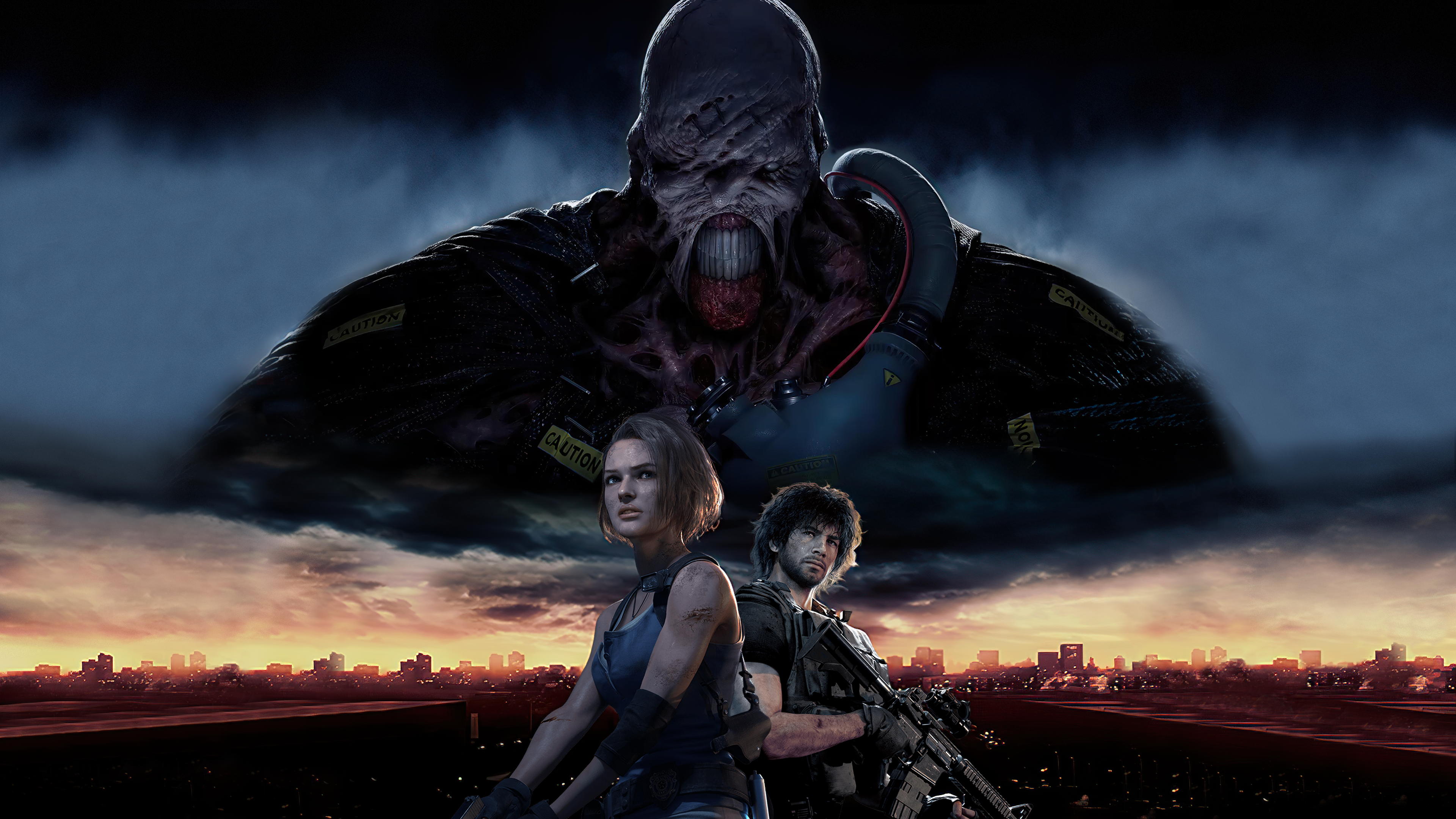 Resident Evil 3 Nemesis Jill, 3840x2160 UHD, PC 4K