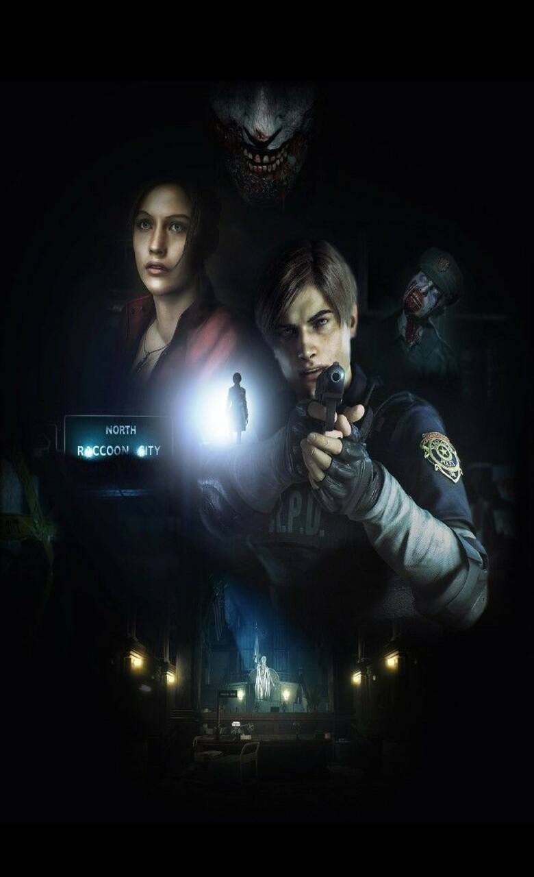 Resident Evil 2 personaggi, 780x1280 Verticale, iPhone