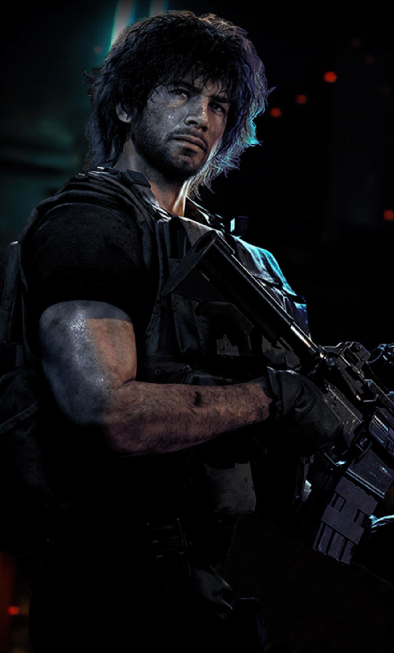 Carlos Oliveira Resident Evil 3, 1280x2120 Full HD Verticale, iPhone Plus