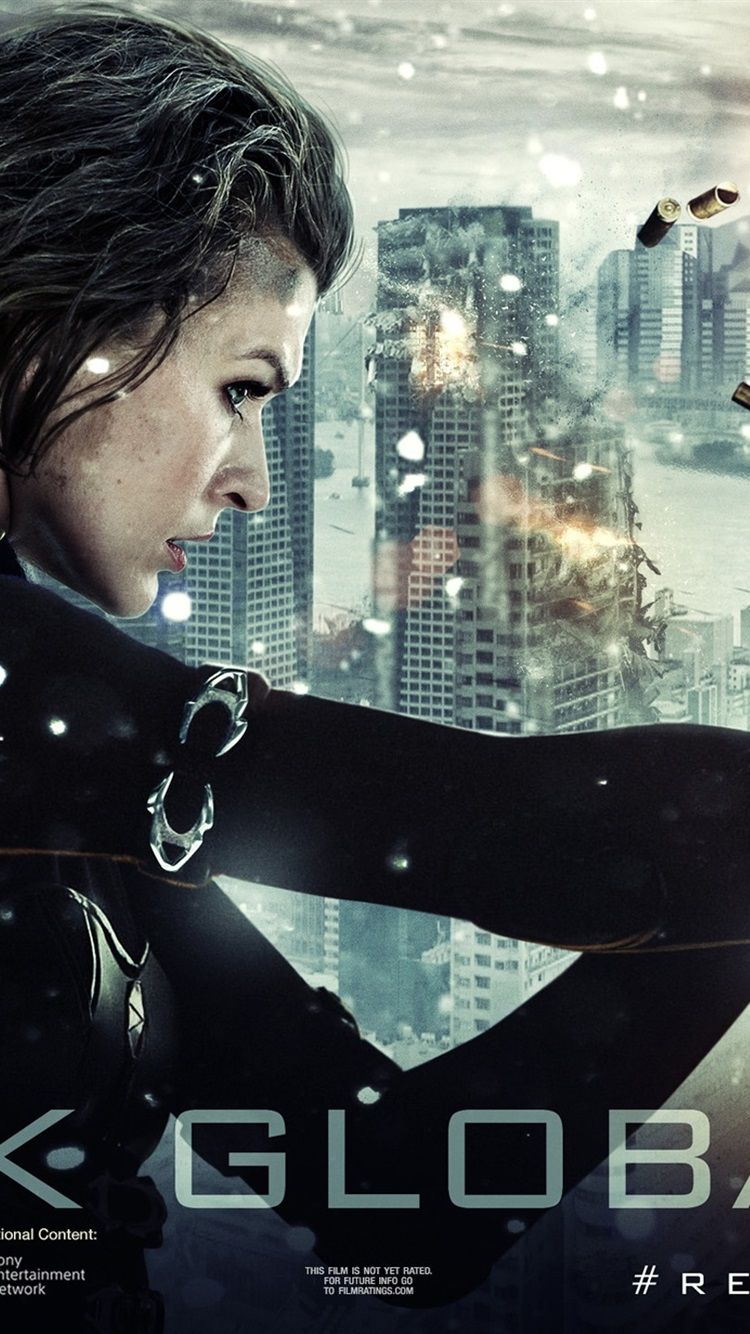 Resident Evil Retribution Alice città, 750x1334 Full HD Verticale, iPhone Pro