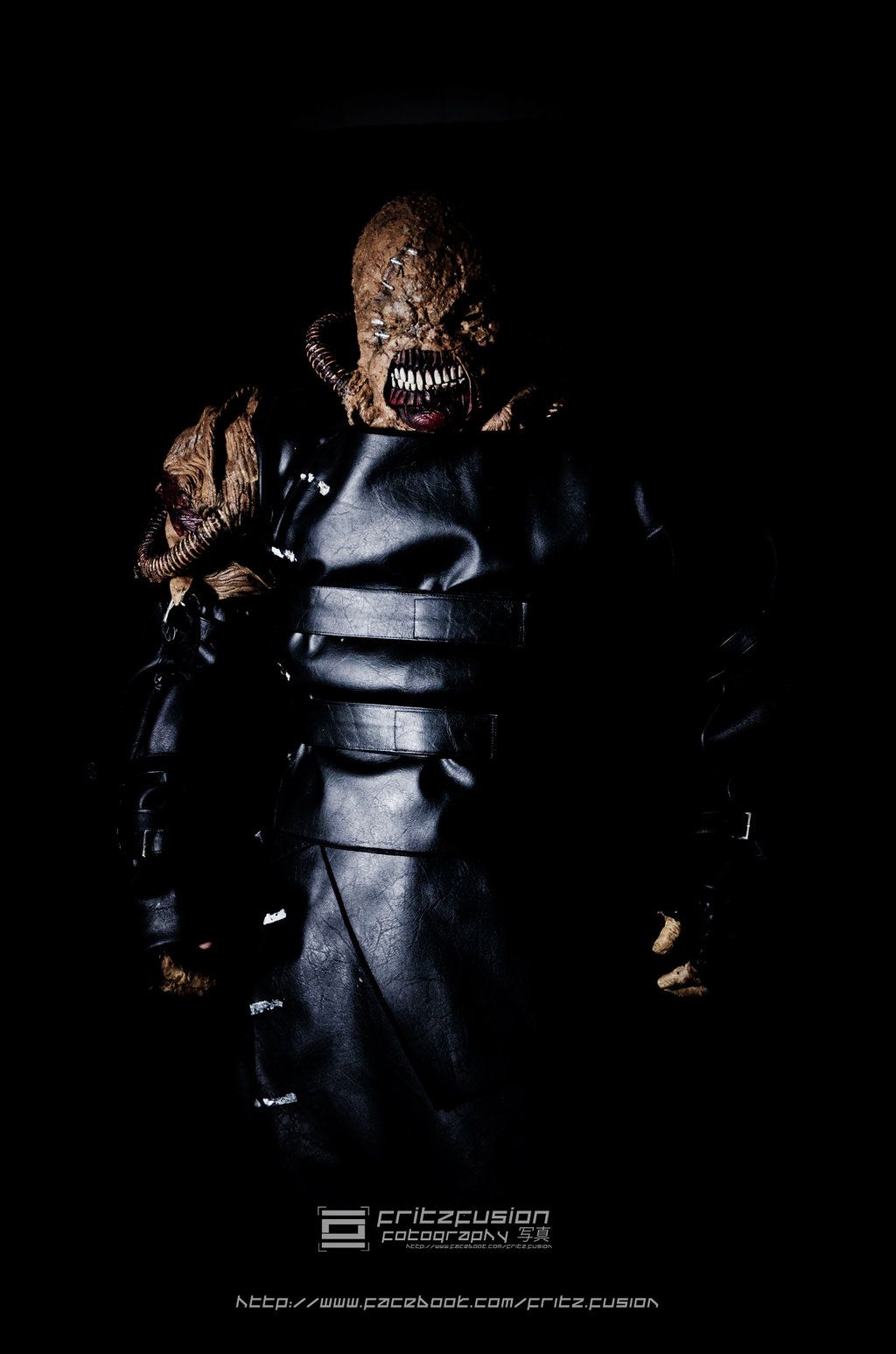 Nemesis Resident Evil sfondo scuro, 1024x1547 Full HD Verticale, iPhone Plus
