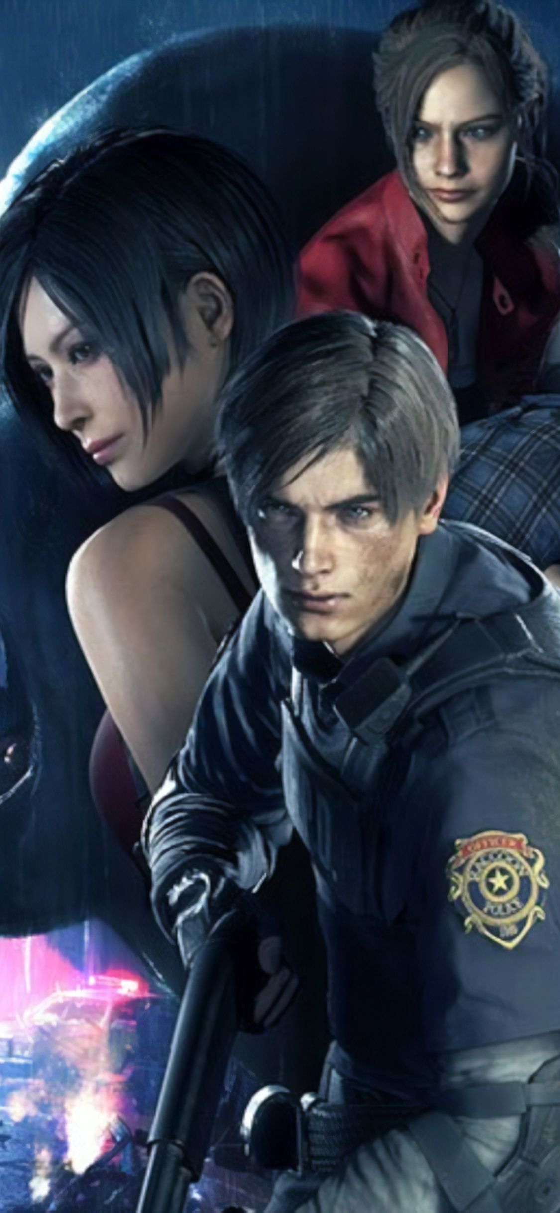 Resident Evil 2 personaggi, 1125x2436 Full HD Verticale, iPhone Air