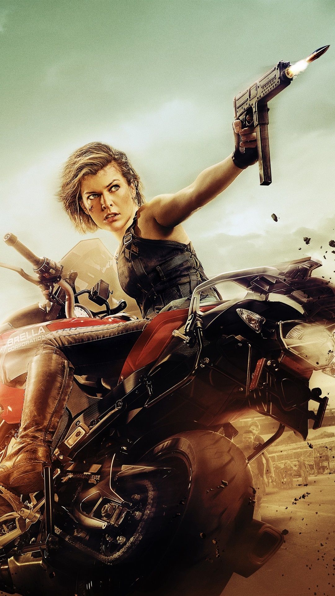 Milla Jovovich, Resident Evil, attrice, 1080x1920 Full HD Verticale, iPhone Pro Max