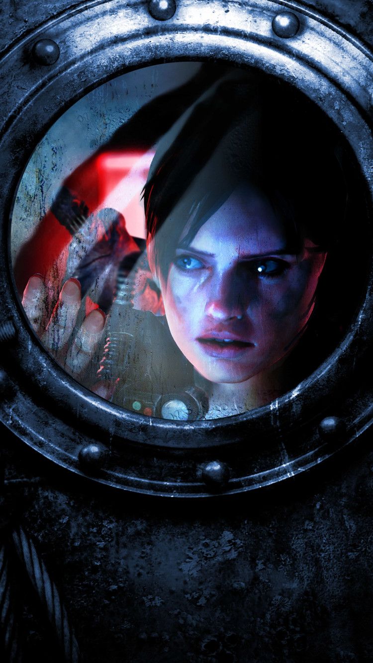 Jill Valentine oblò Resident Evil, 750x1334 Verticale, iPhone Pro