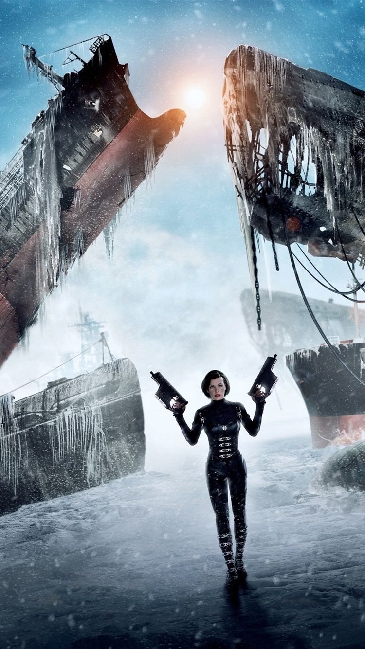 Resident Evil Retribution poster, 750x1334 Full HD Verticale, iPhone Air