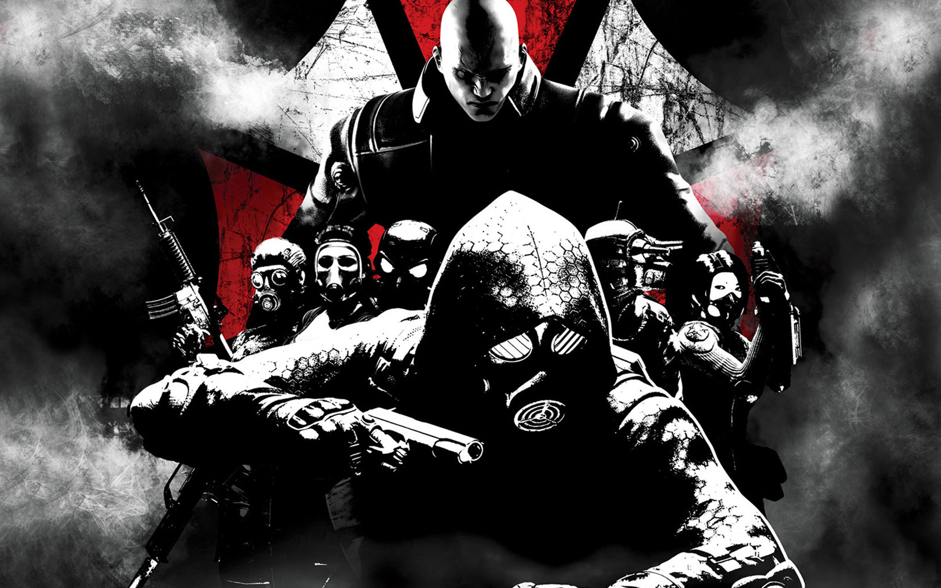 Resident Evil soldati mascherati, 1920x1200 Full HD+, Desktop